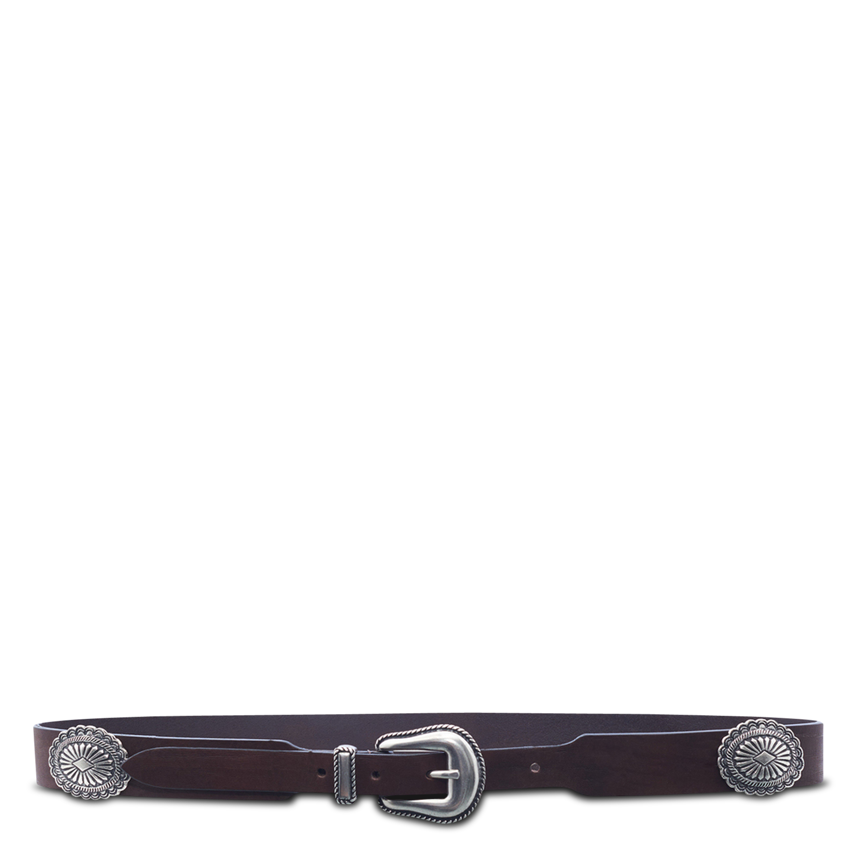 Leather belt  PABLO Brown