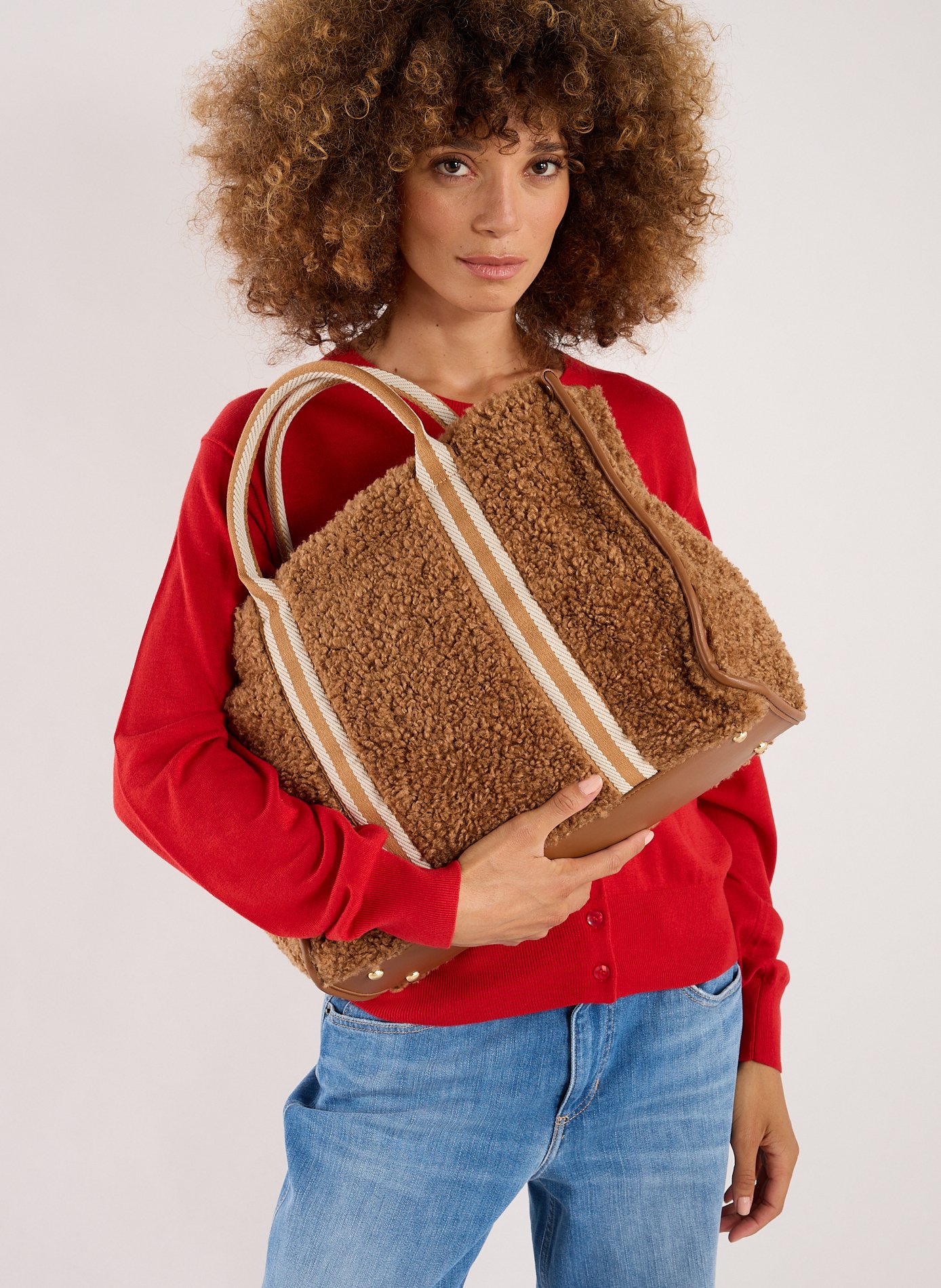 Delicia tote bag AU PRINTEMPS PARIS Brown