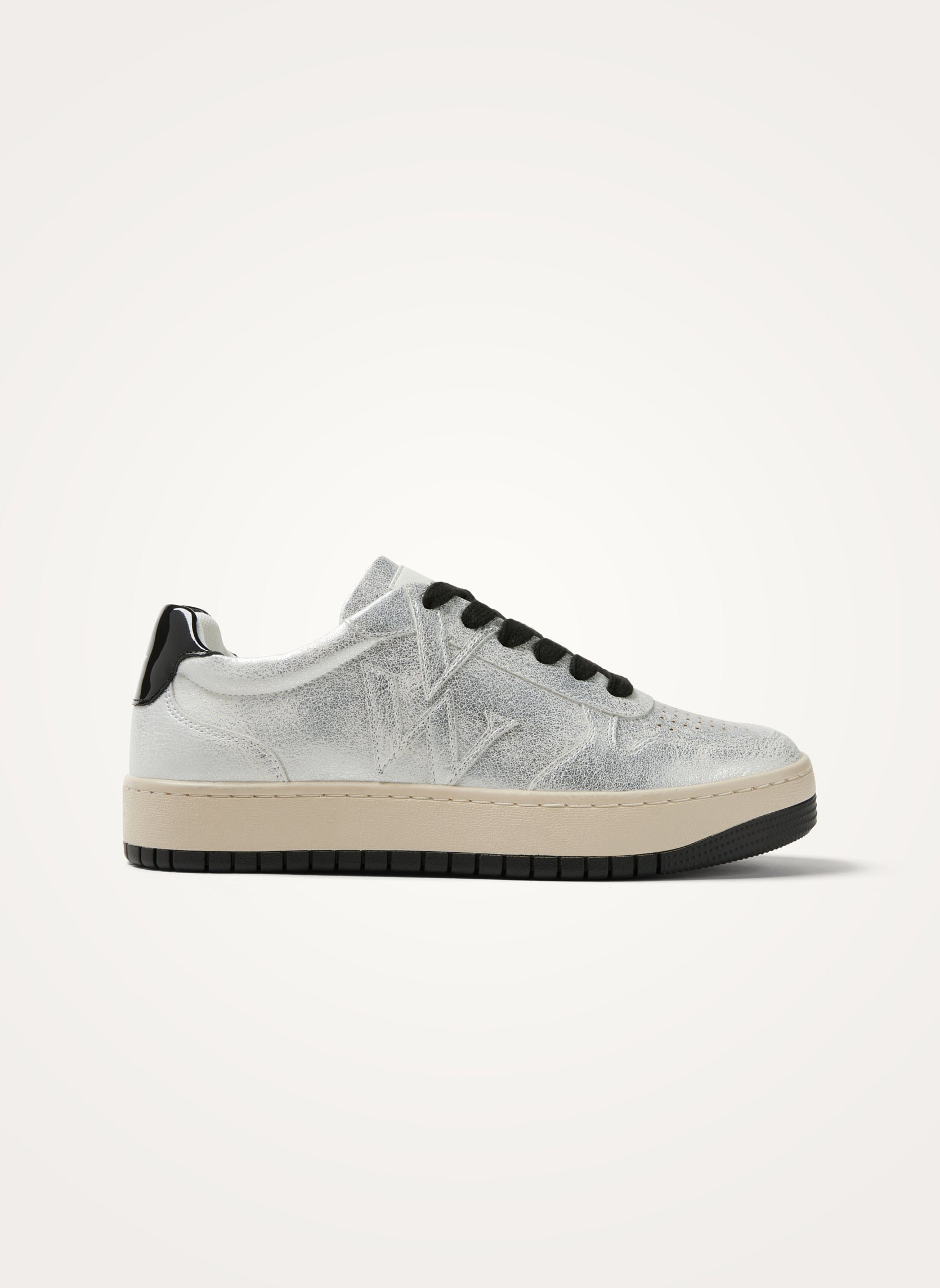 Monogram thick sole sneakers VANESSA WU Silver