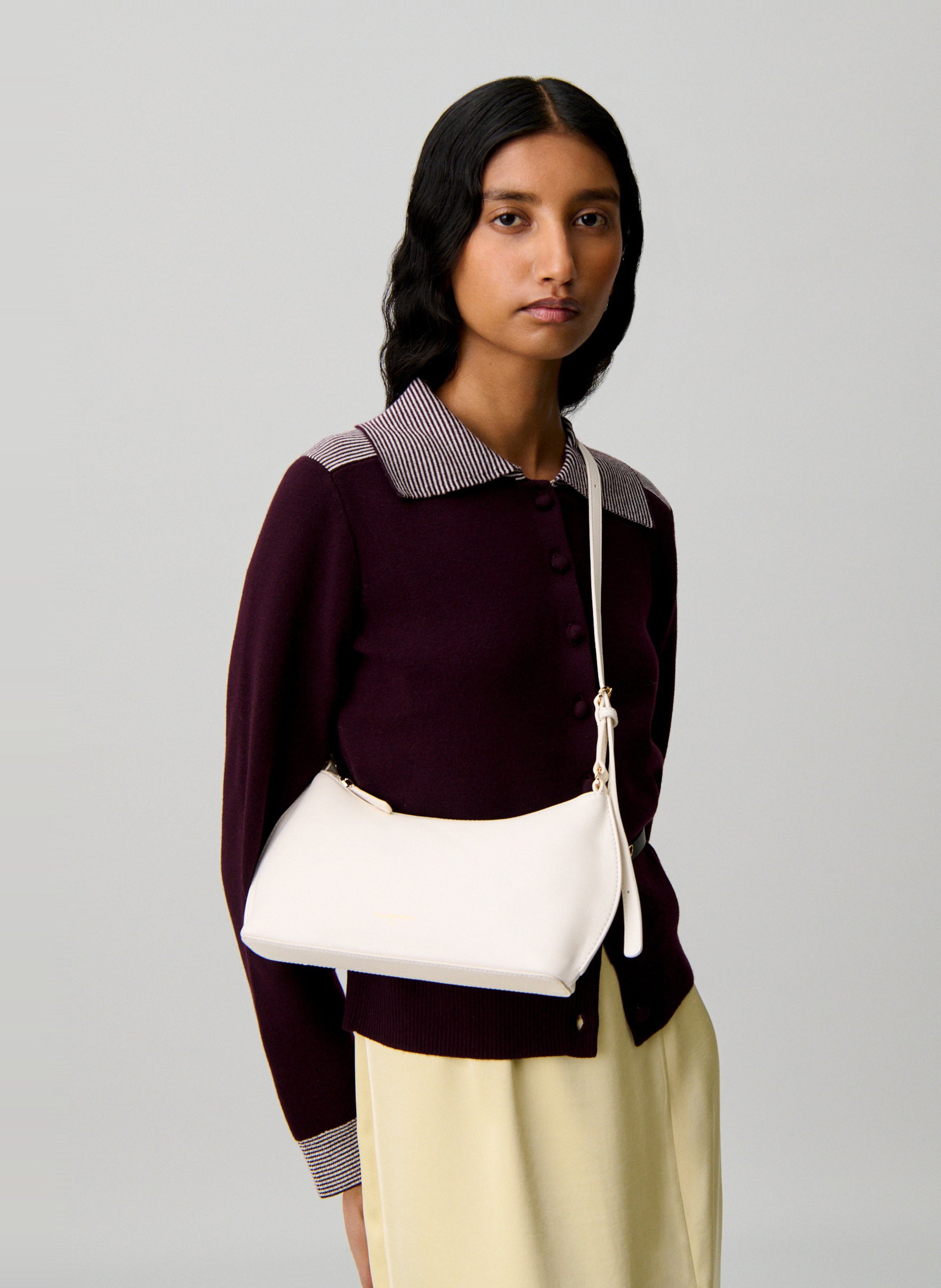 Schultertasche CLAUDIE PIERLOT Beige