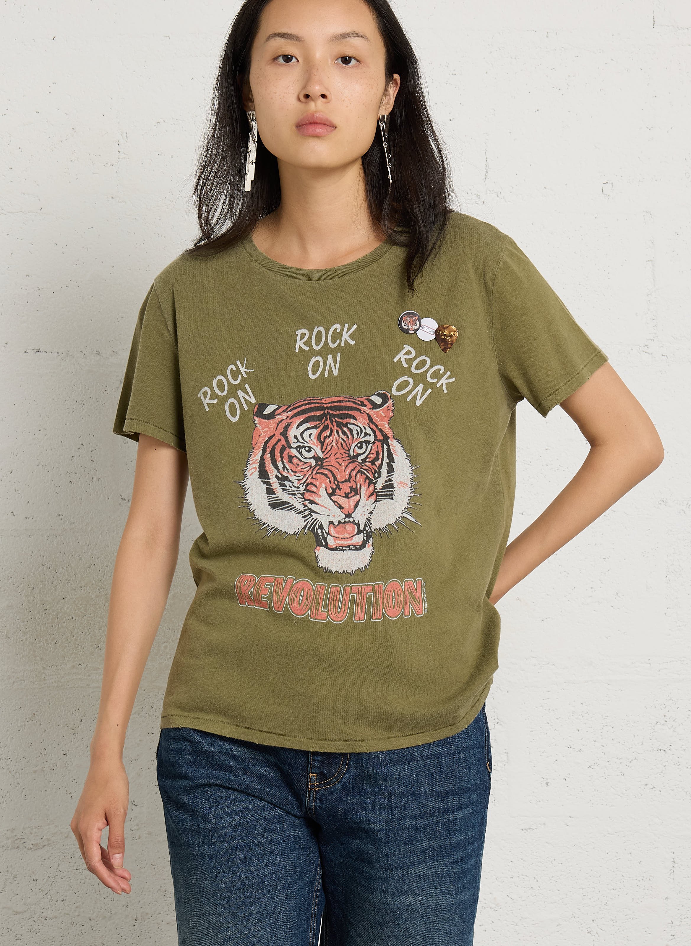 Tee-shirt imprimé en coton  NEWTONE