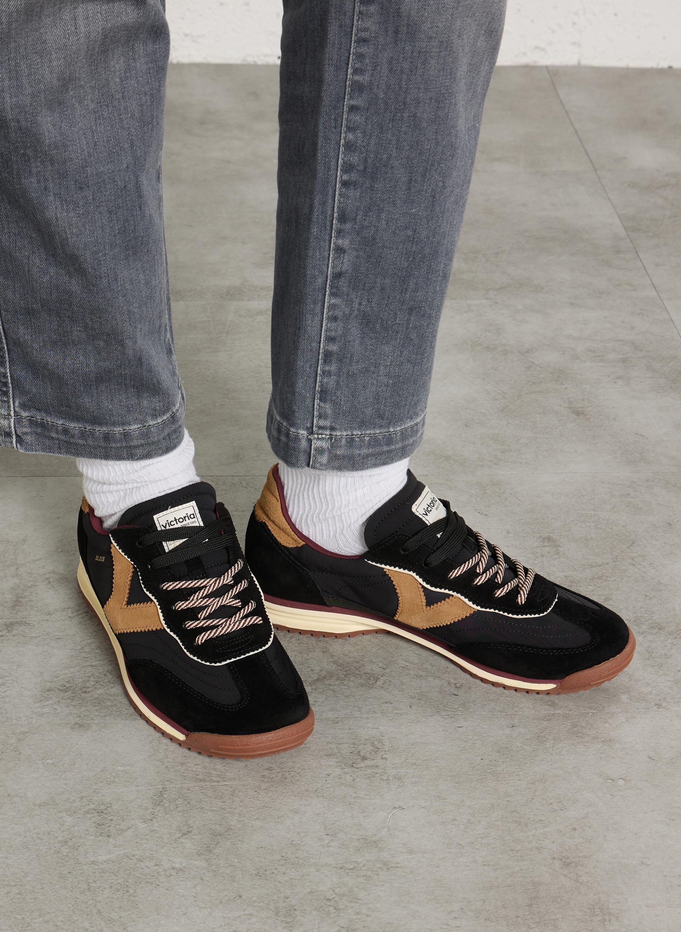 Niedrige Sneaker VICTORIA Schwarz