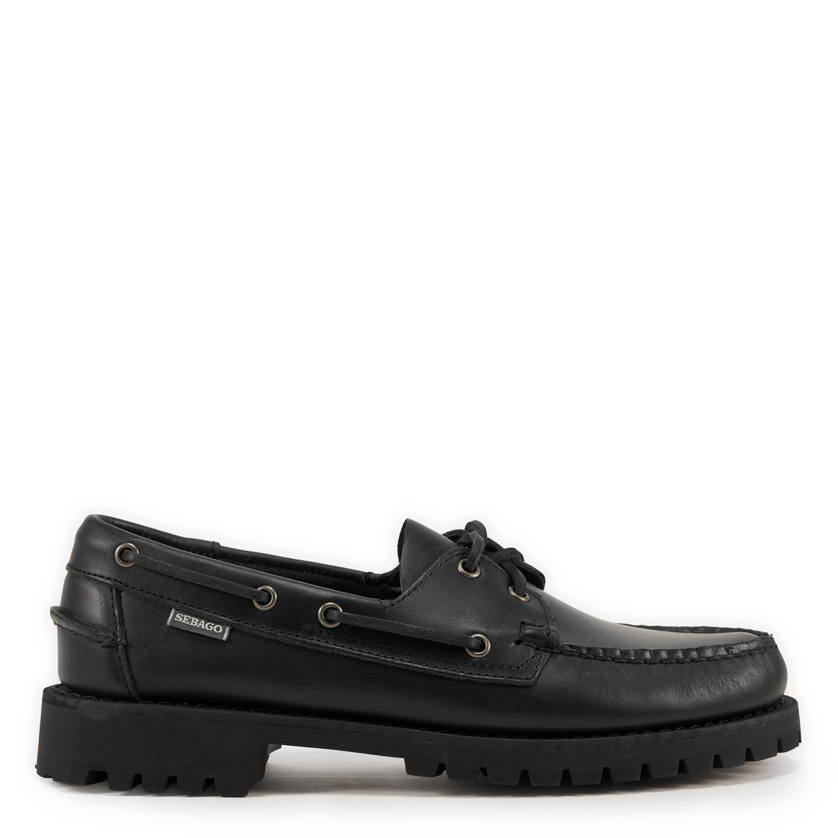 Ledermokassins SEBAGO Schwarz