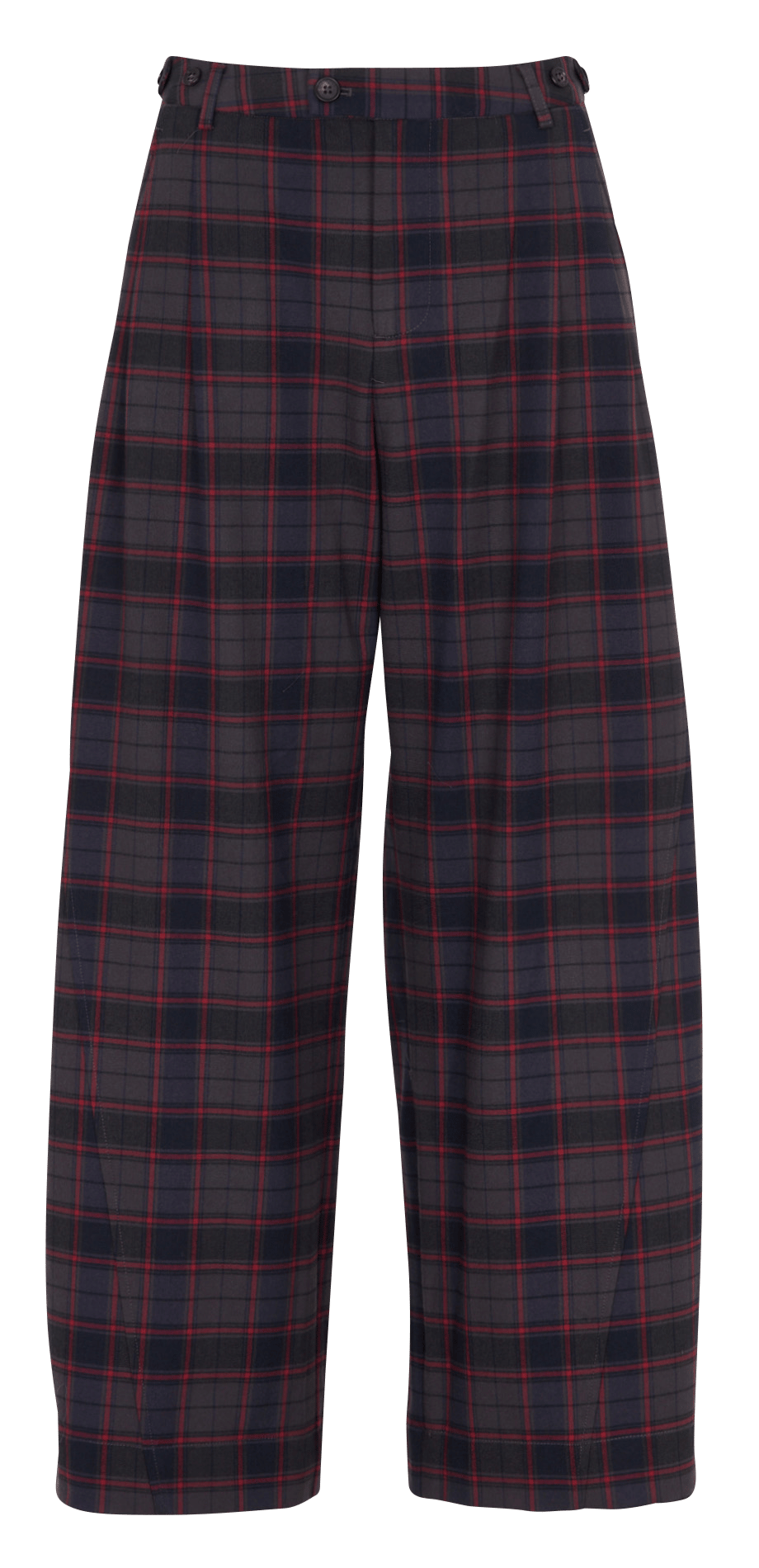 Wide-leg checked pants DAMSON MADDER Multicolored
