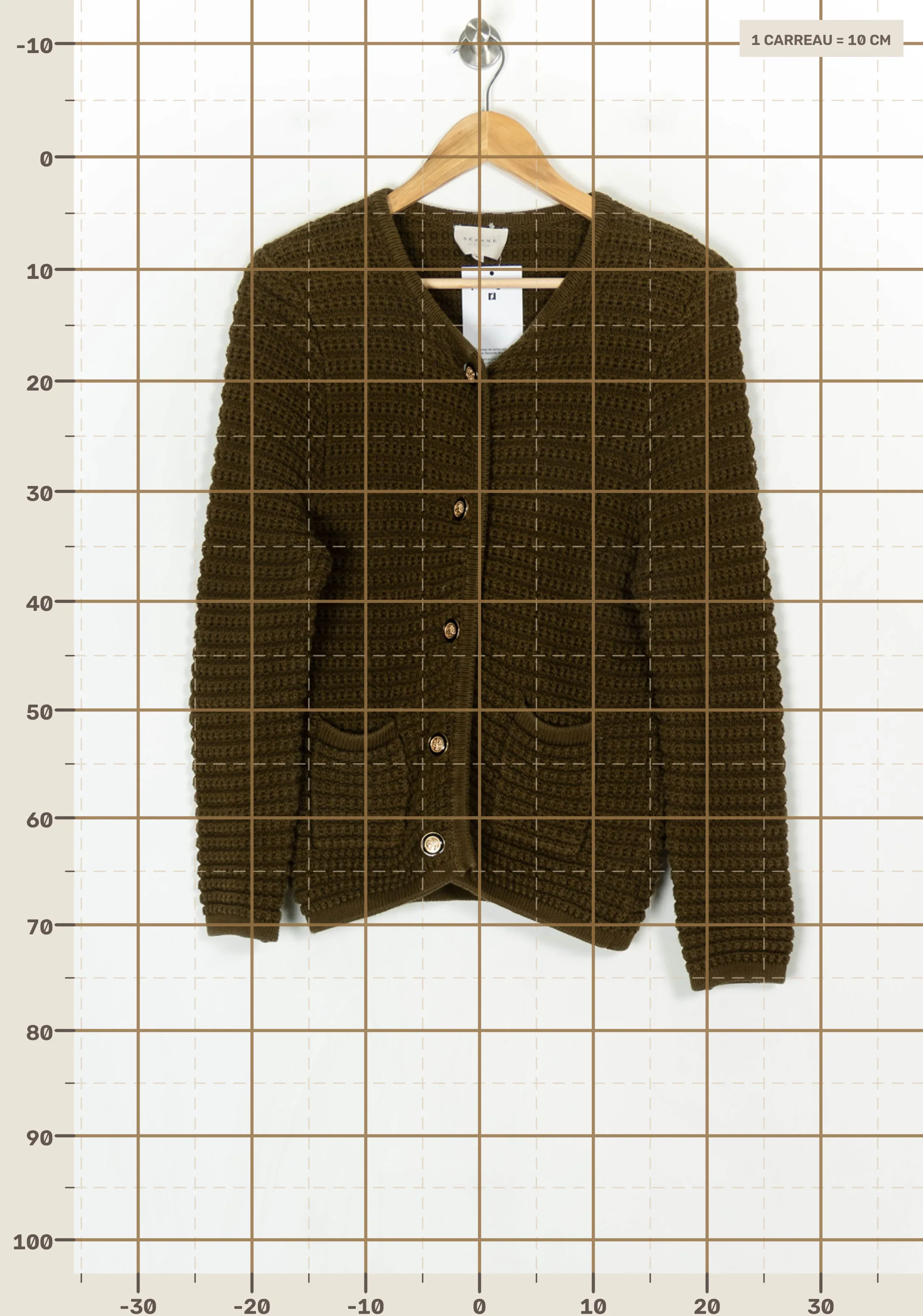 Veste SEZANE - Seconde main Vert
