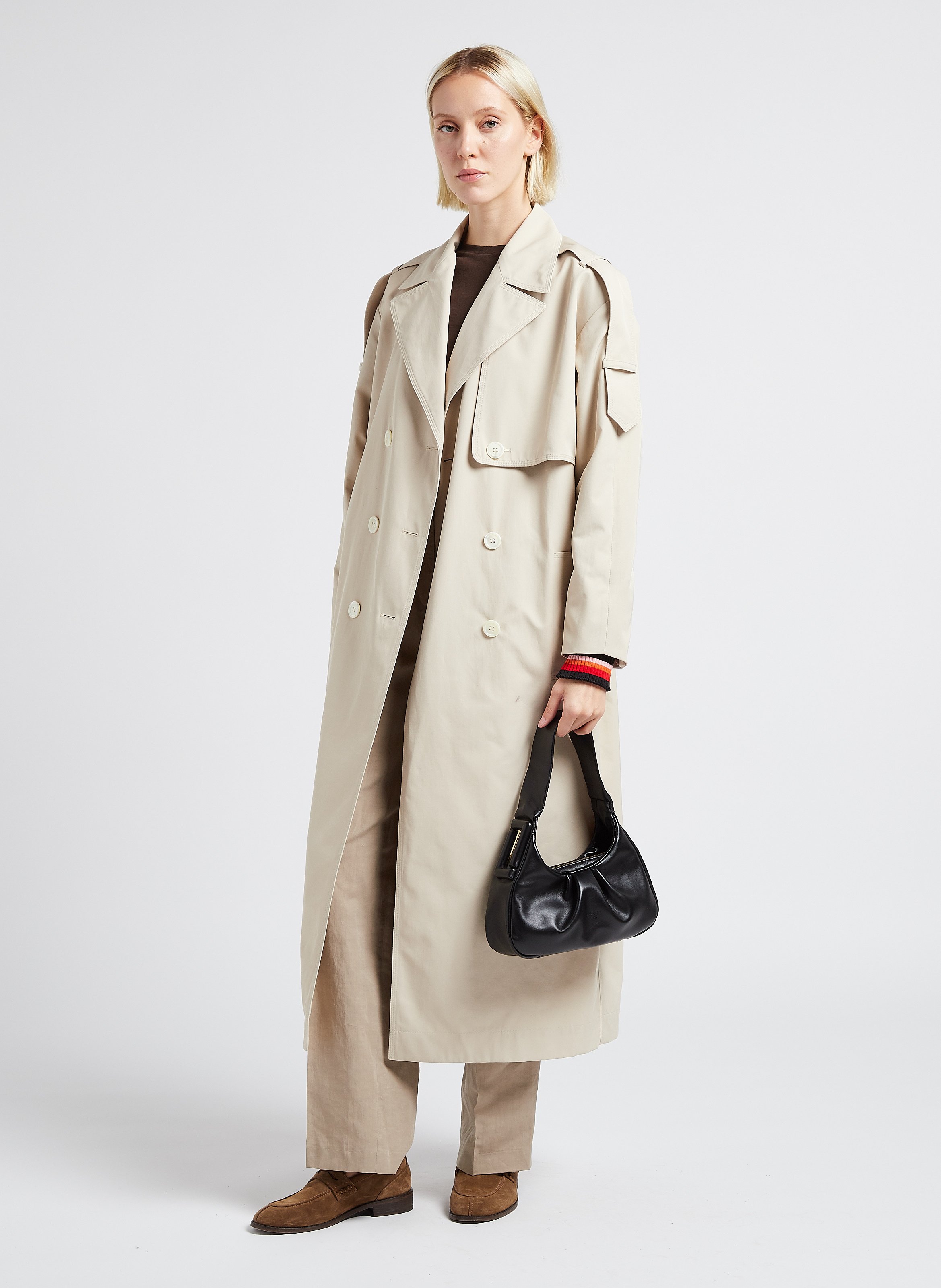 Sac Hobo En Cuir De Vachette Noir Lancel - Femme | Place des Tendances