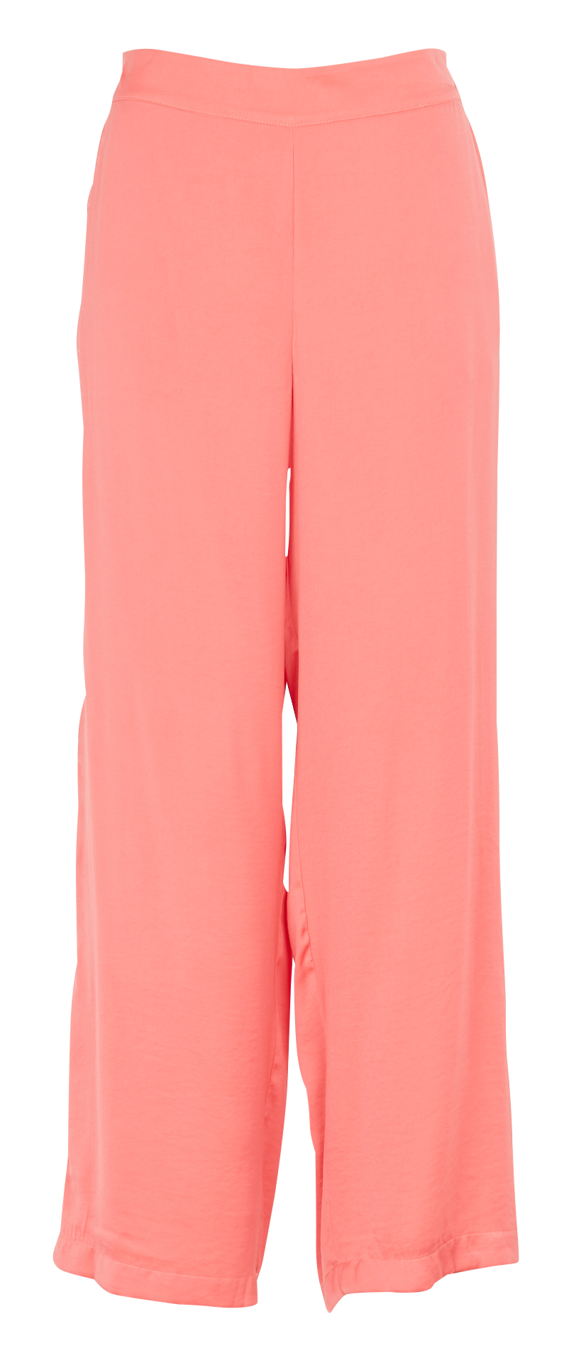 Pantalon large taille haute MOSS COPENHAGEN Rose