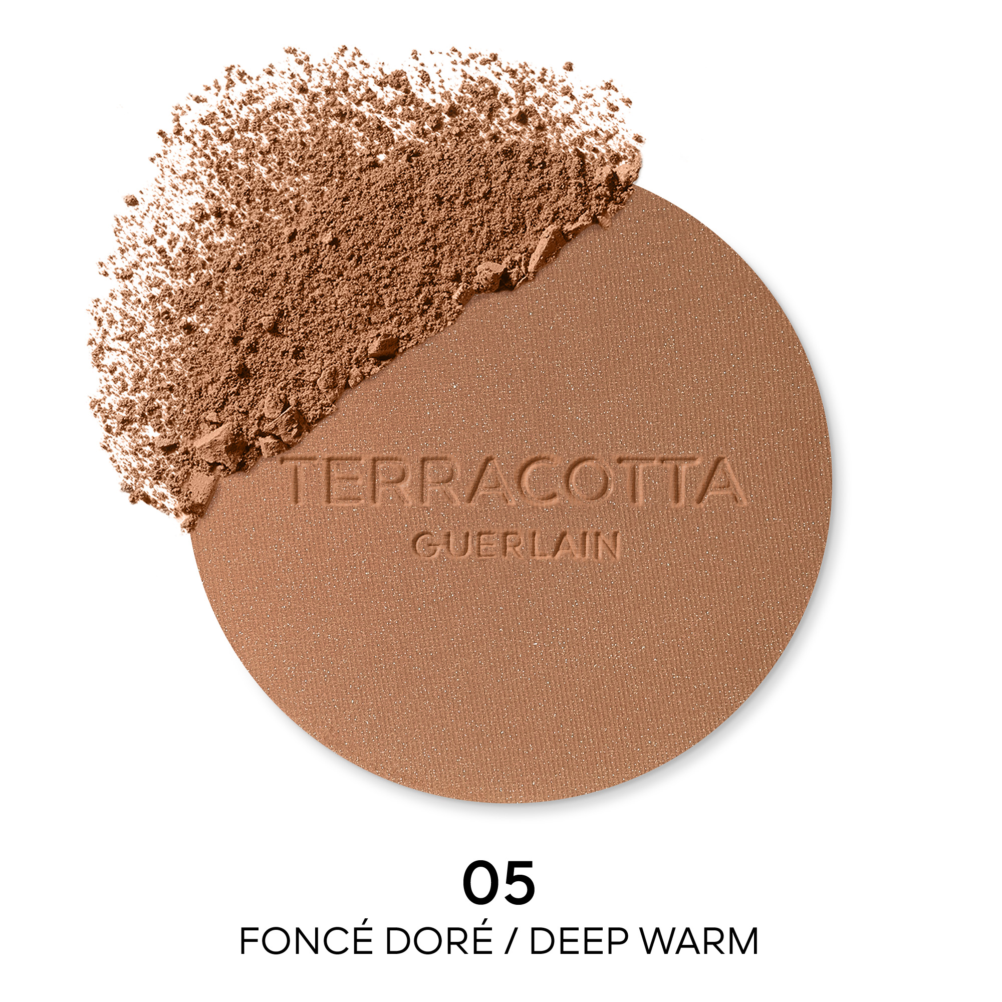 TERRACOTTA La Poudre Bronzante - 96% d'ingrédients d'origine naturelle GUERLAIN Foncé doré
