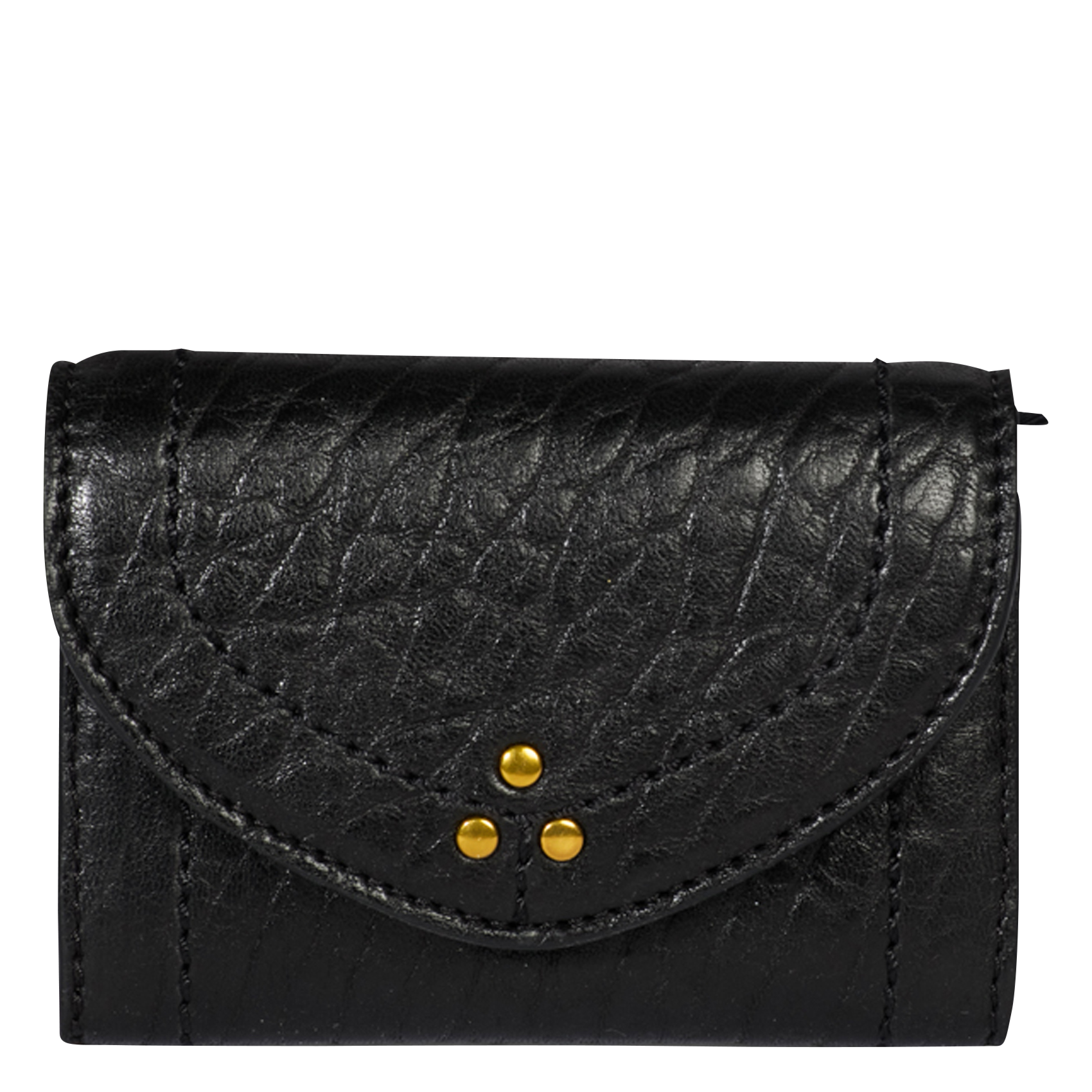 Portefeuille en cuir  JEROME DREYFUSS Noir