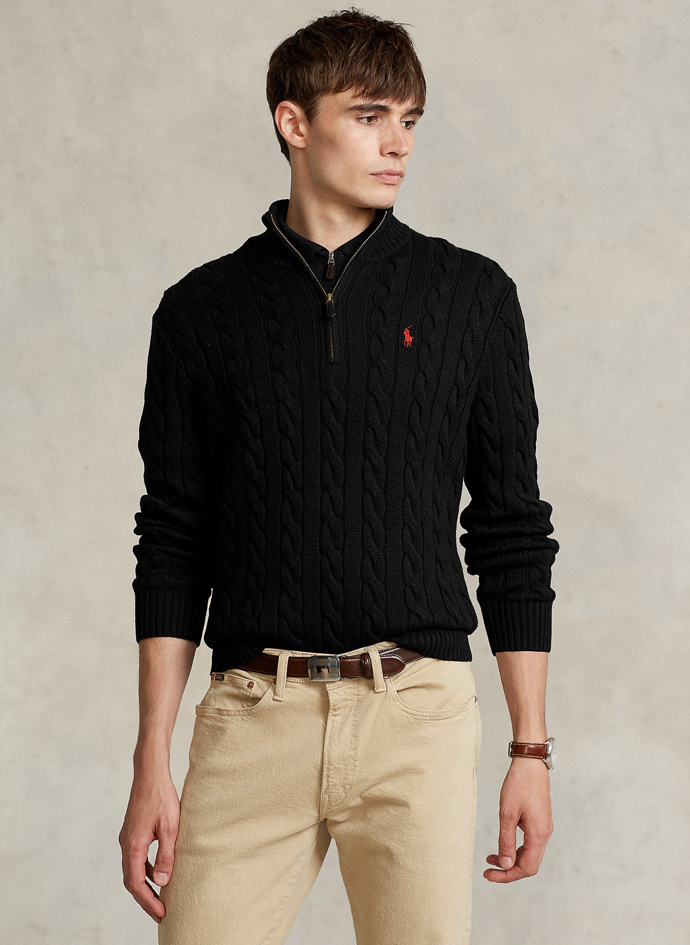 Black ralph lauren button up on sale