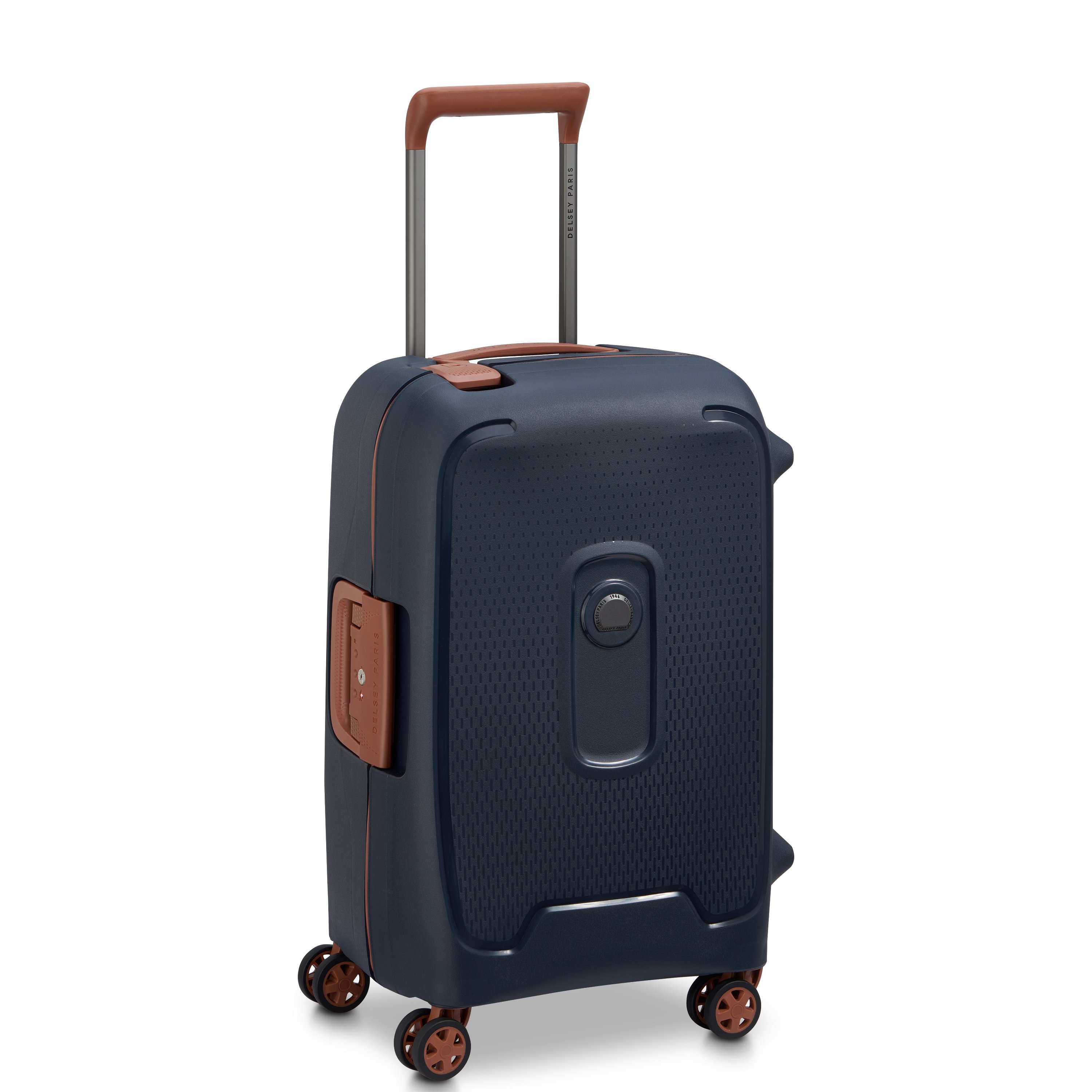 Rigid cabin suitcase Blue
