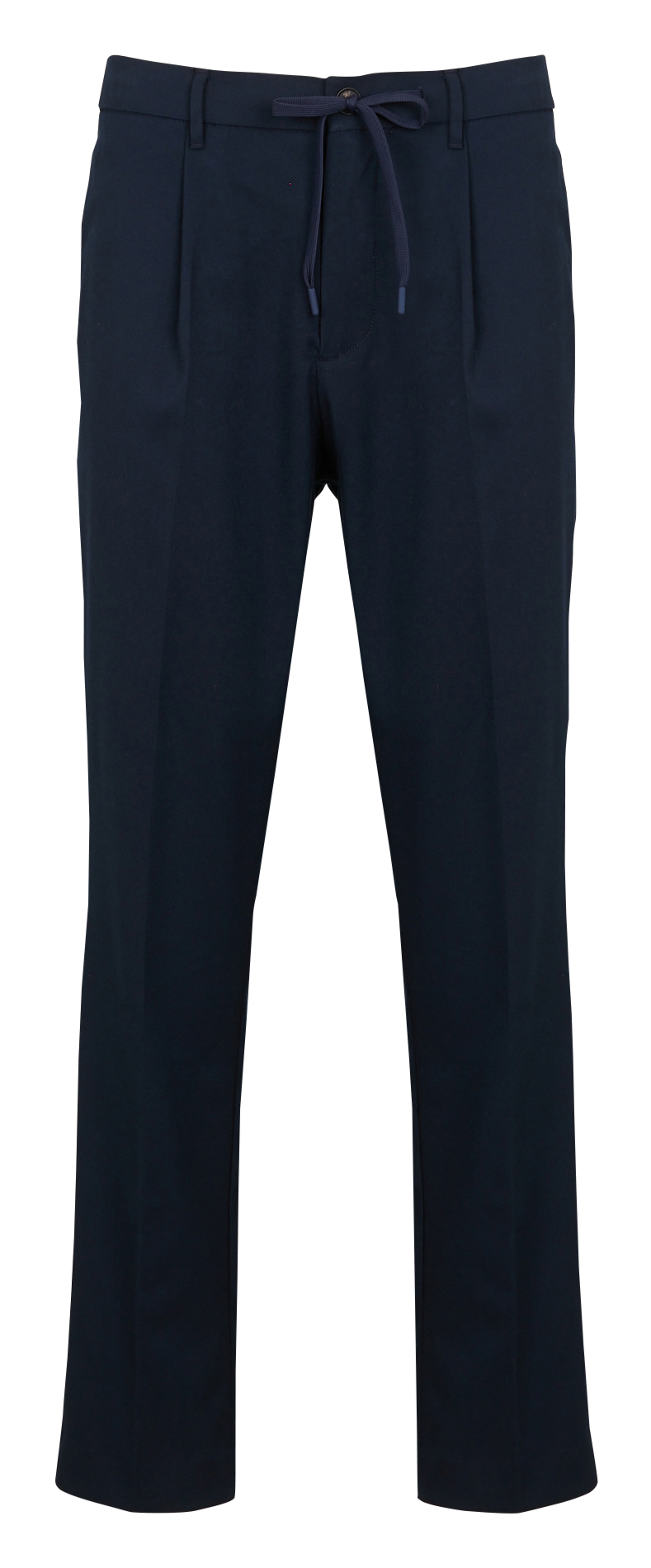 Straight pleated pants SELECTED Blue