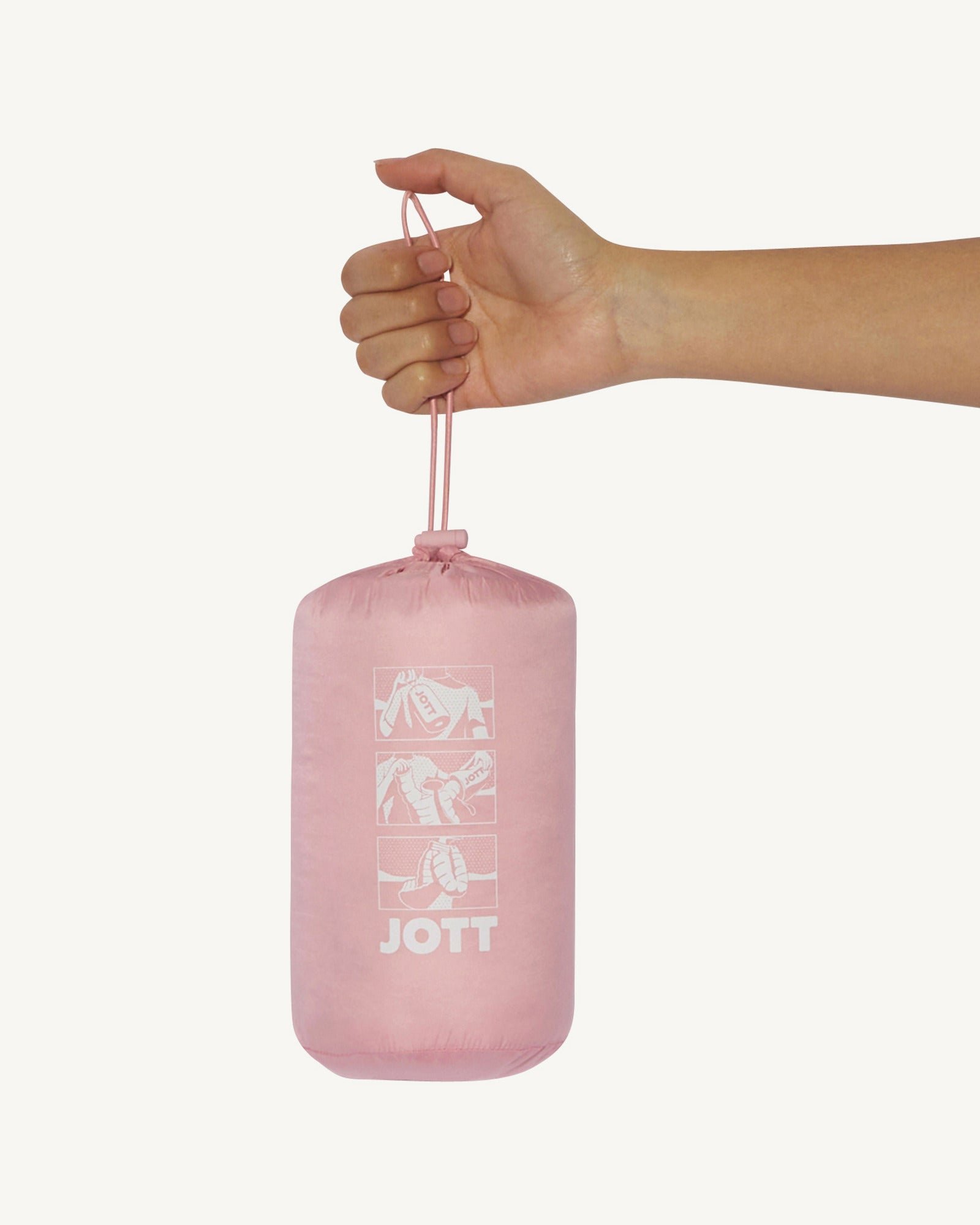 Light down jacket Douda JOTT Pink