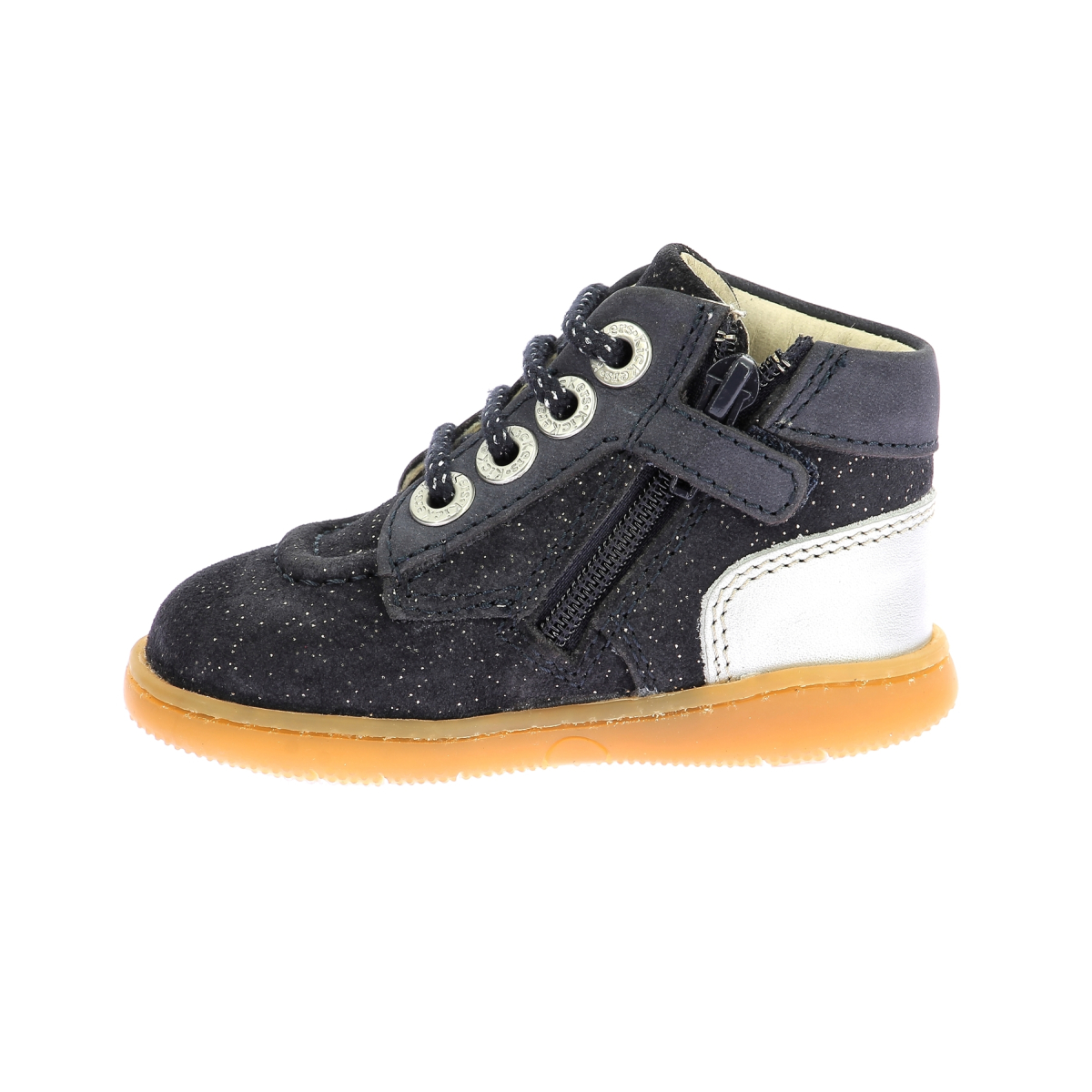 Bottillons cuir KICKERS Bleu