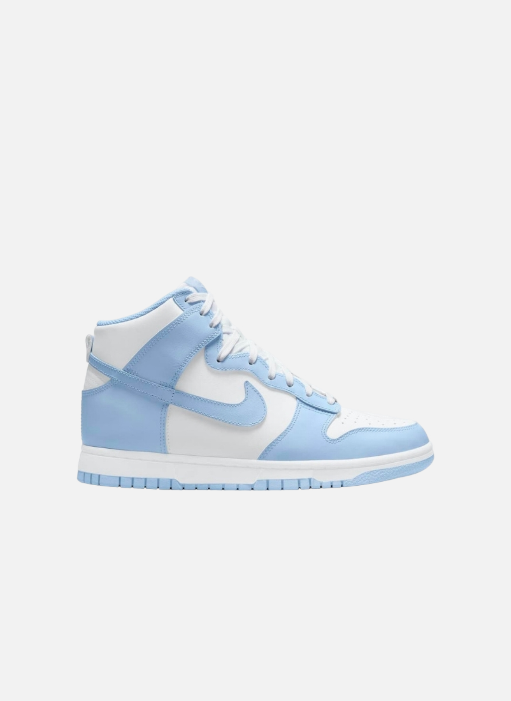 Baskets dunk high NIKE Blue