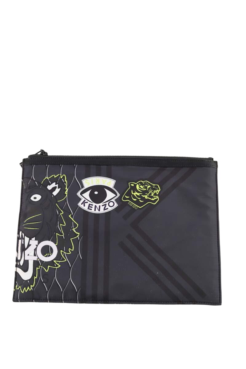 Clutch bag KENZO - SECONDE MAIN Black