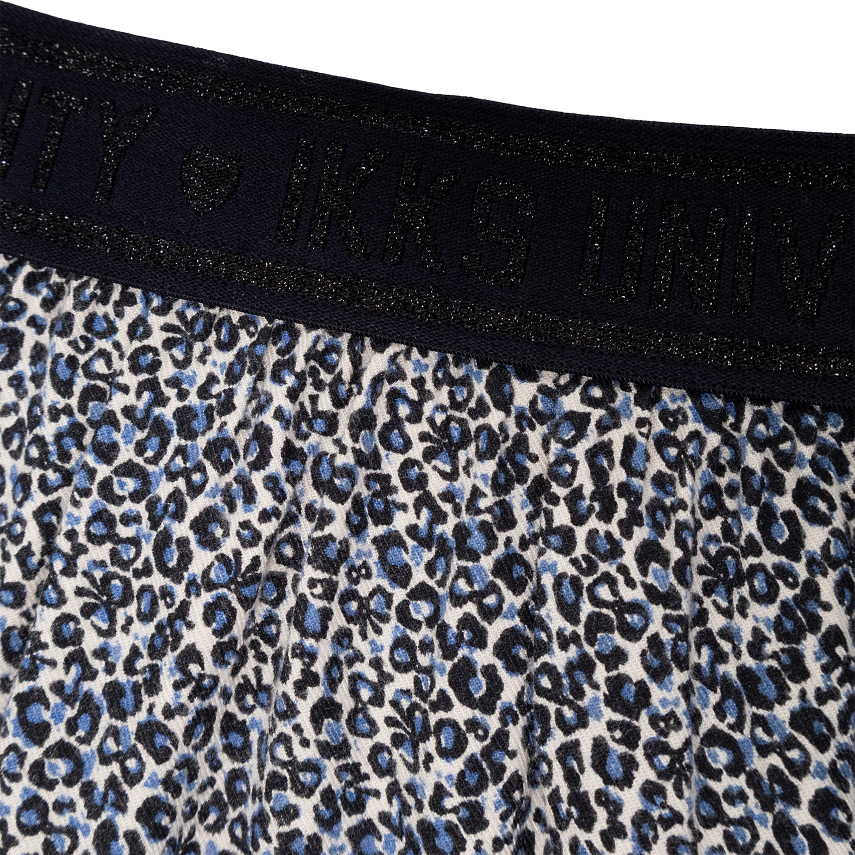 Korte rok met luipaardprint IKKS JUNIOR Blauw