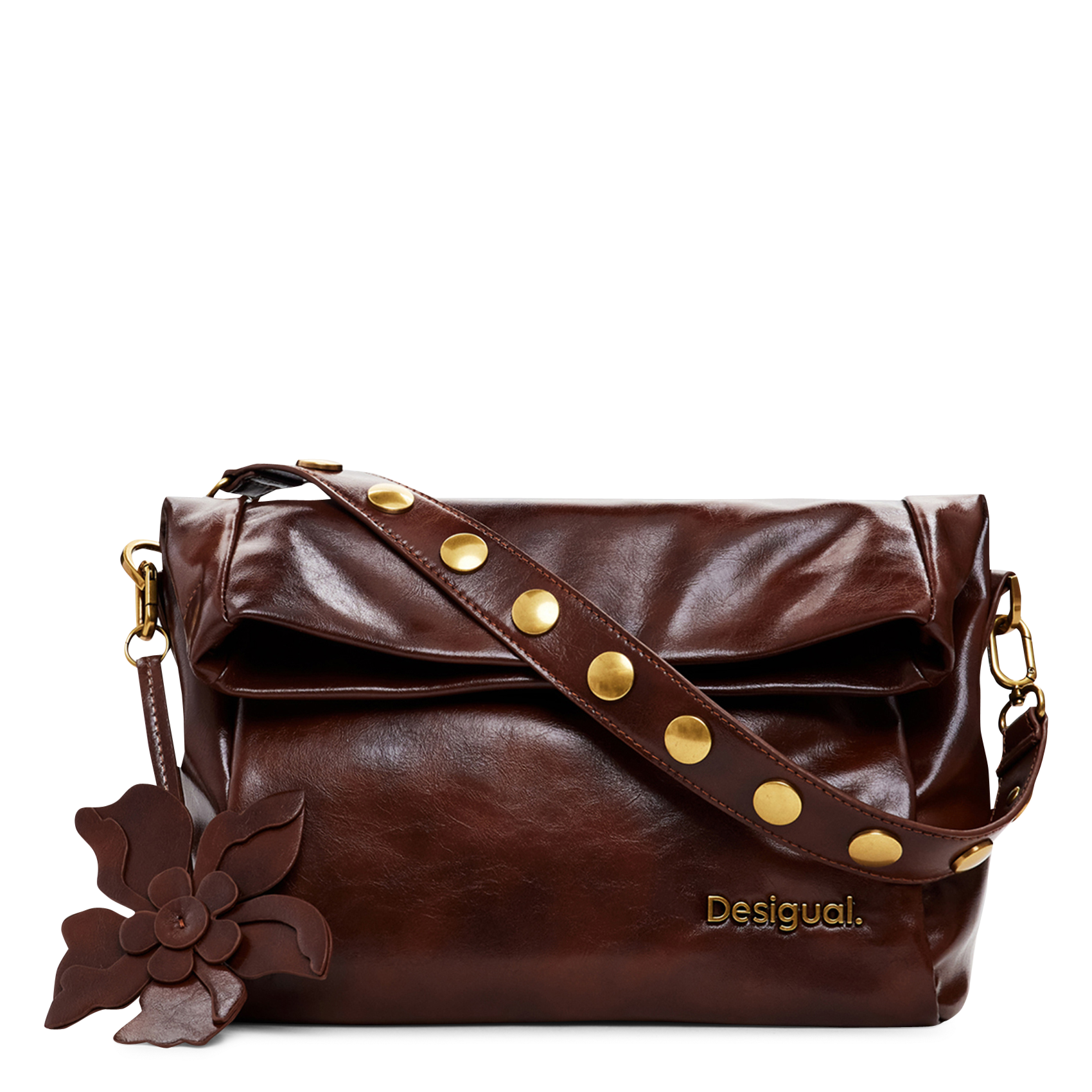 Sac porté épaule DESIGUAL Marron