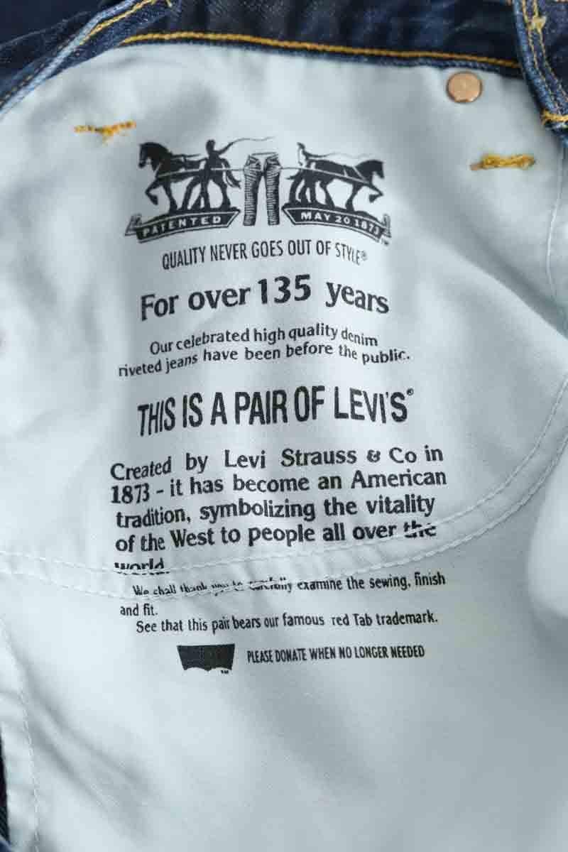 - Straight-leg jeans
- 5 pockets
- Straight cut
- Faded effect LEVI'S - Seconde main Blue