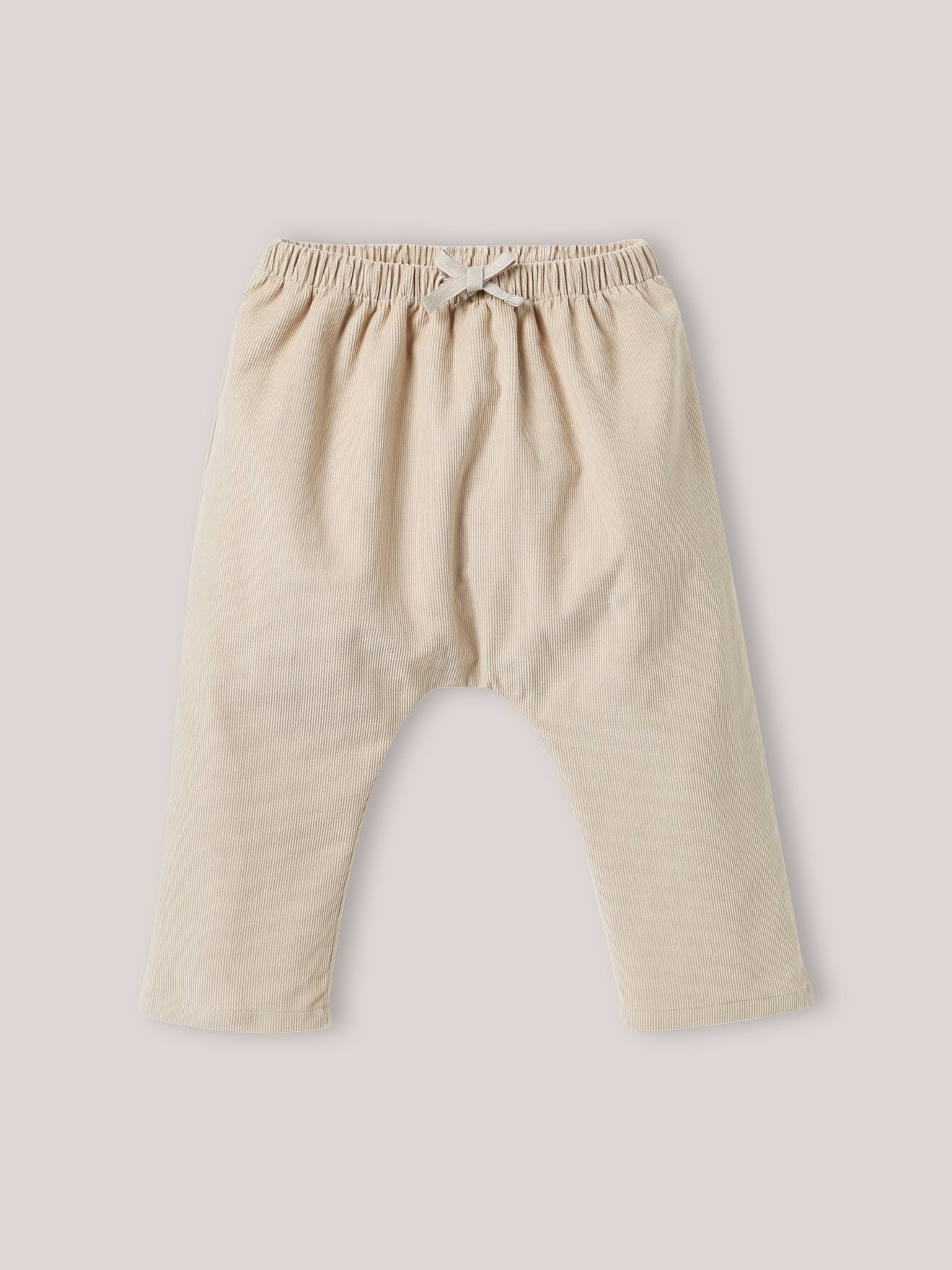 Velvet harem pants CYRILLUS Beige