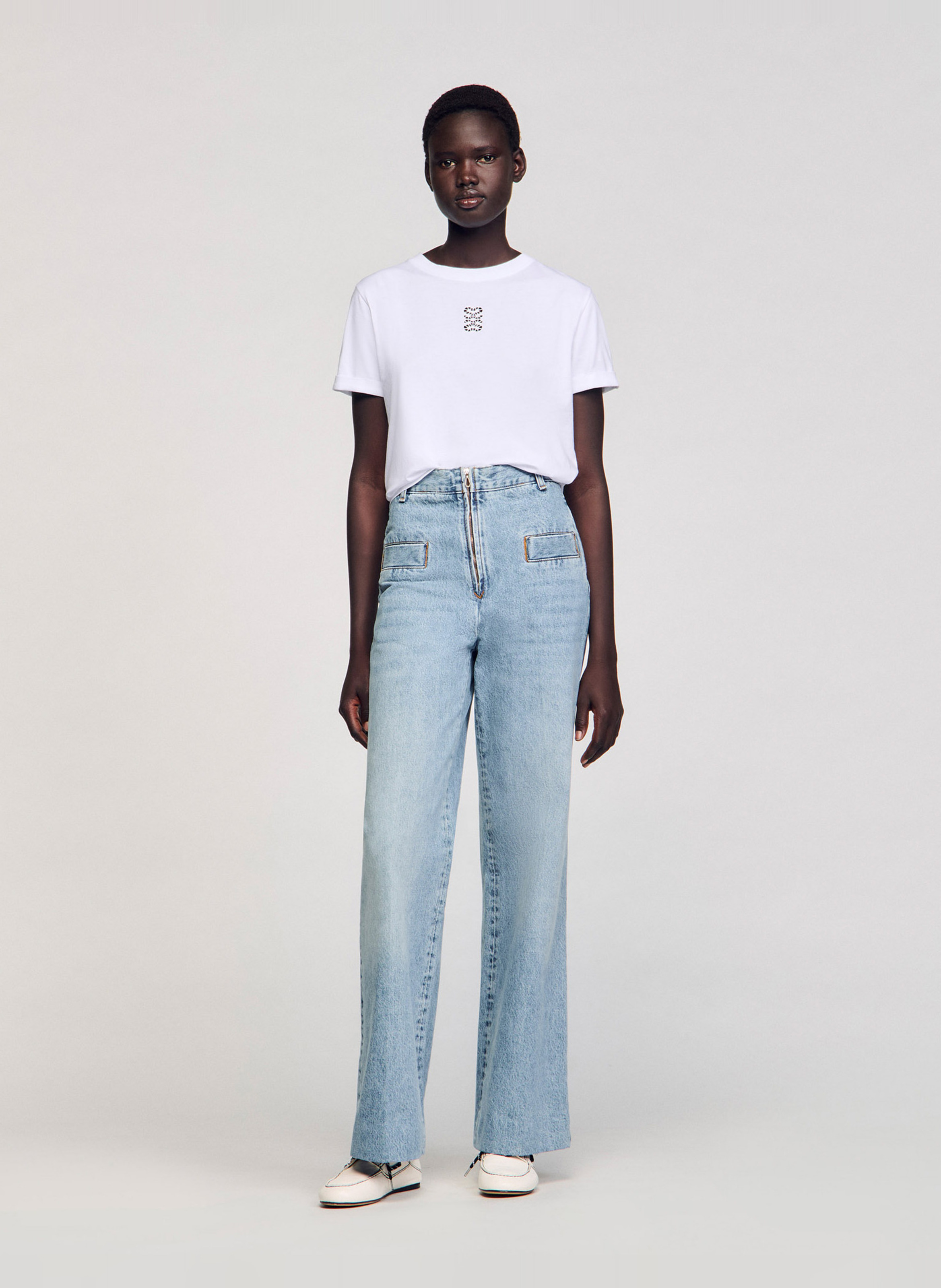 NE PAS REF, MAUVAISE SAISON ! SANDRO White