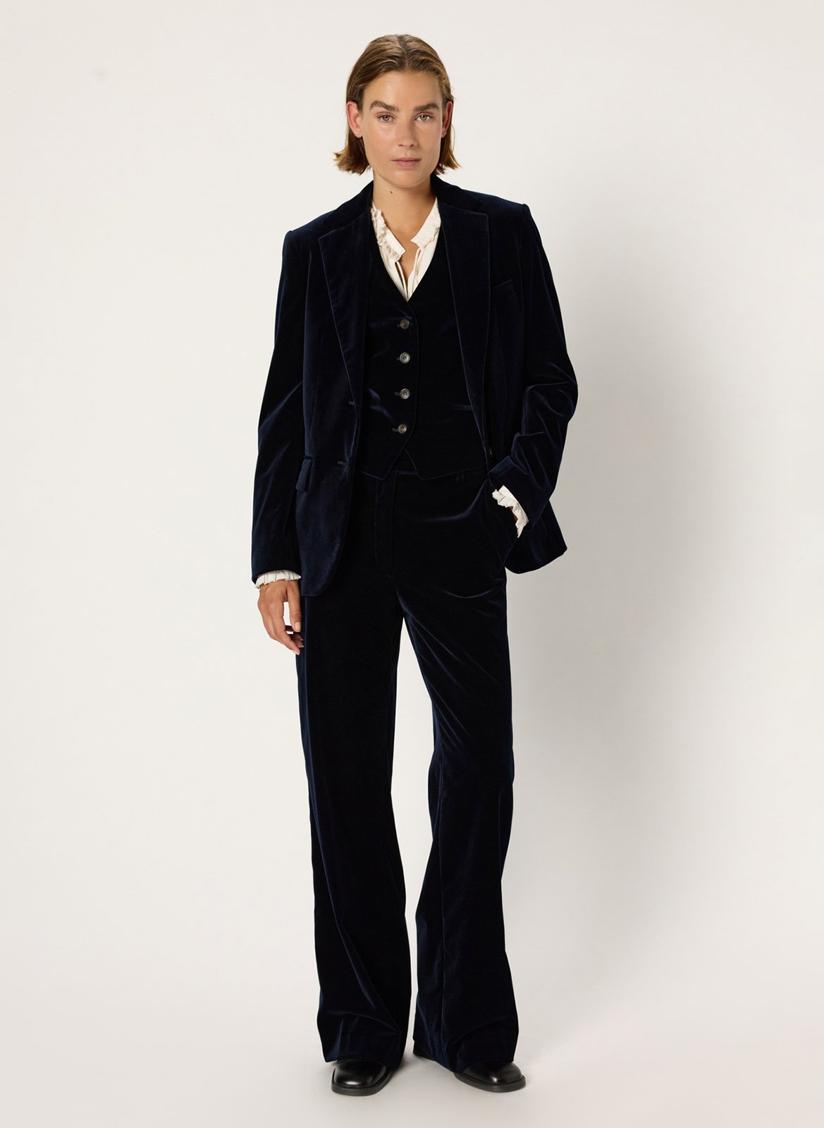 Chino van katoenmix GERARD DAREL Blauw