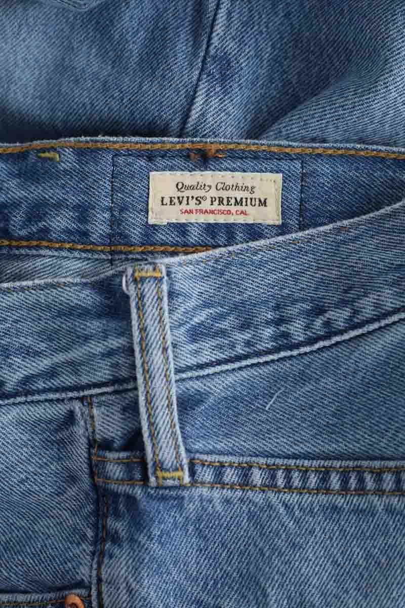 Straight cotton-blend pants LEVI'S - Seconde main Blue
