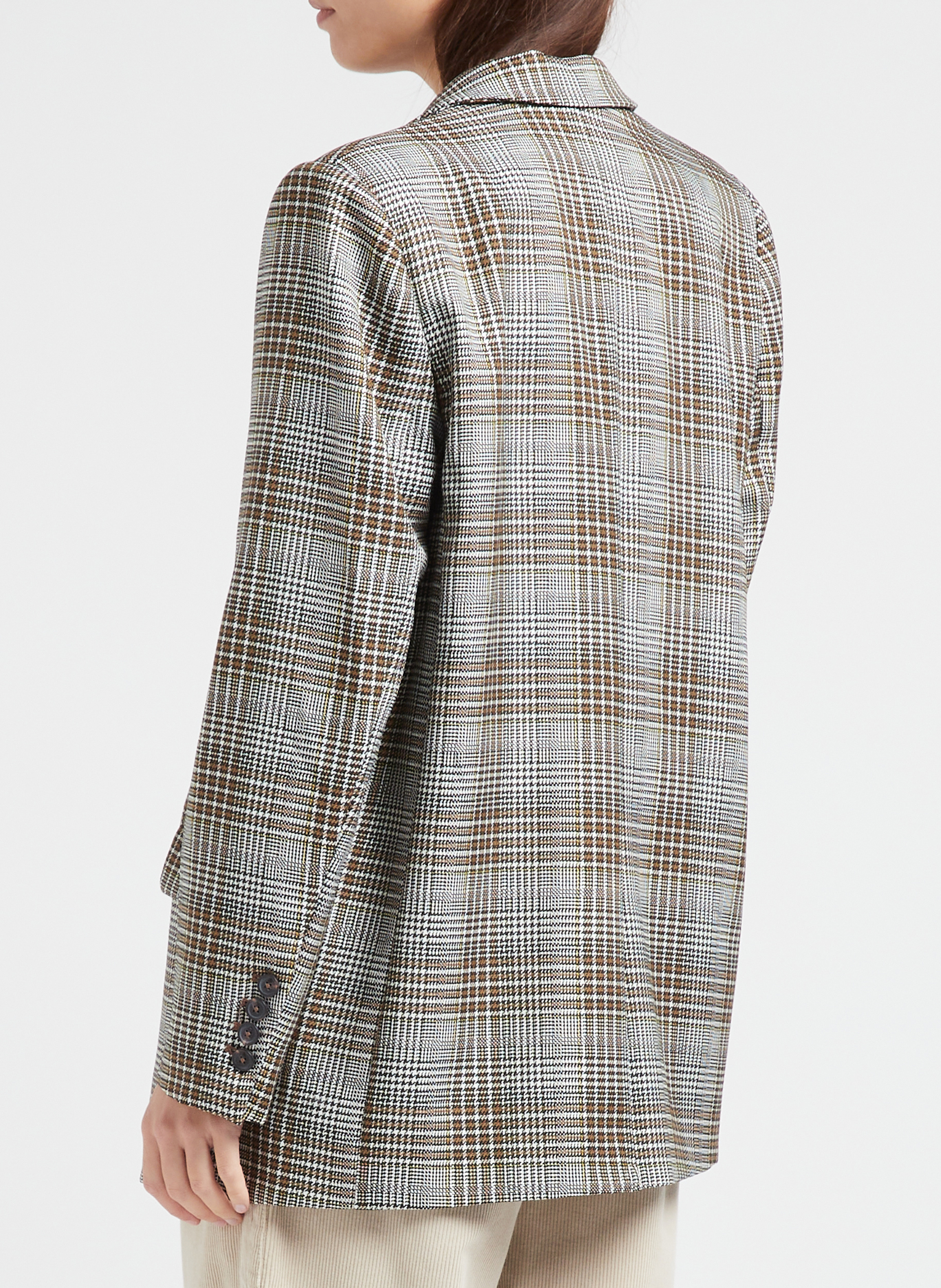 Gerade geschnittener Blazer mit Print SCOTCH AND SODA Mehrfarbig