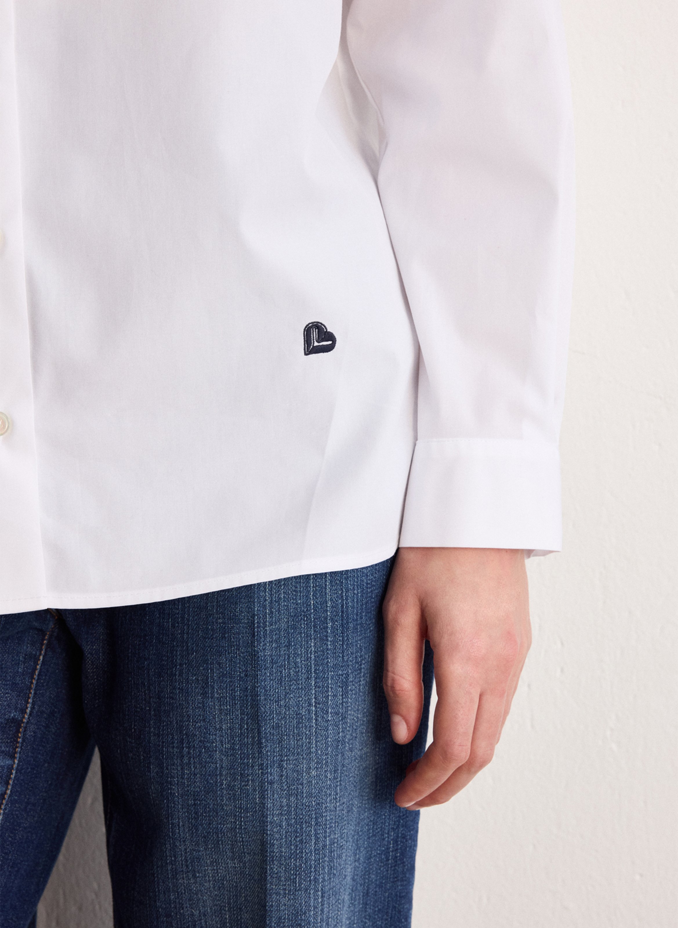Colonel plain shirt PABLO White