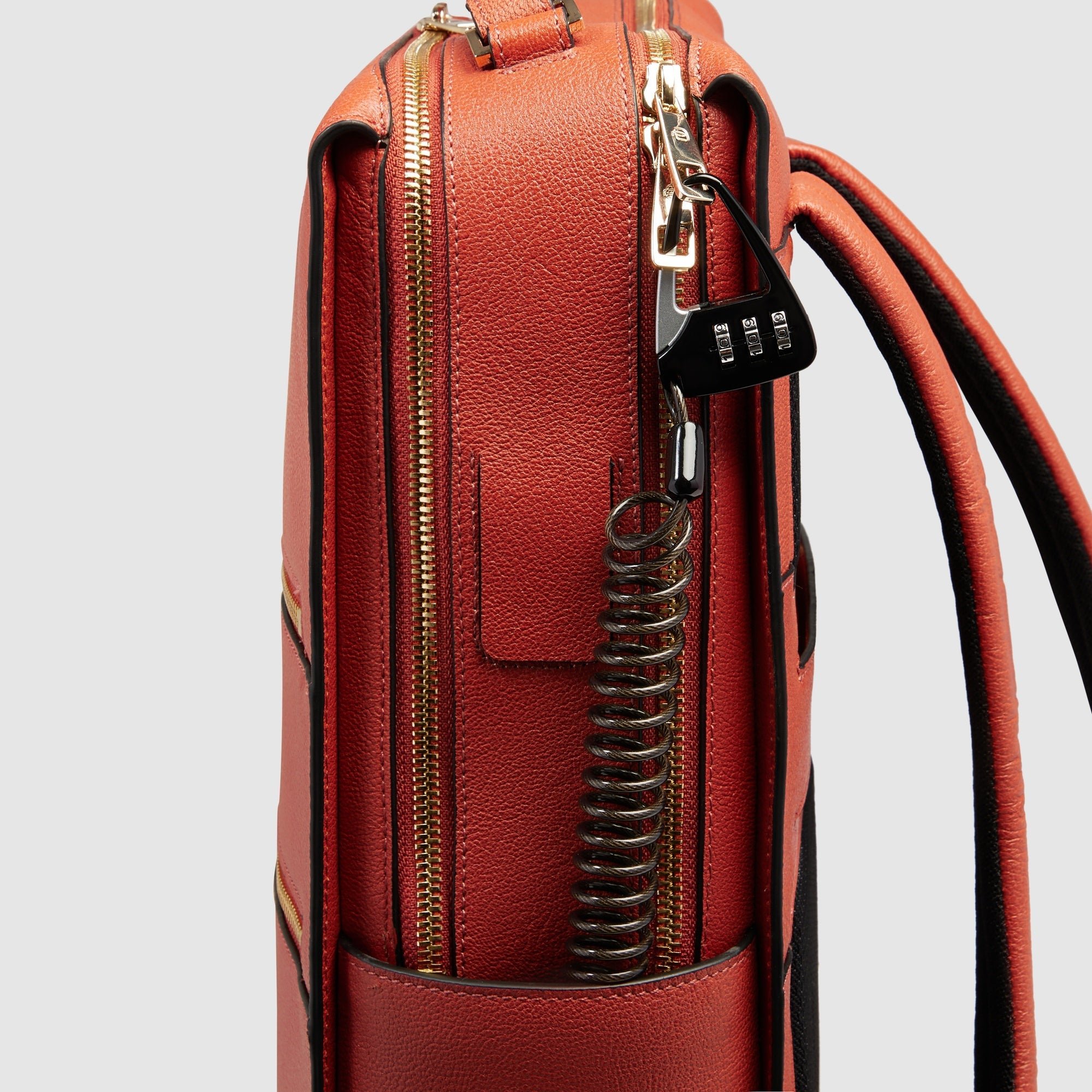 Women's backpack for 15.6" laptop PIQUADRO Orange