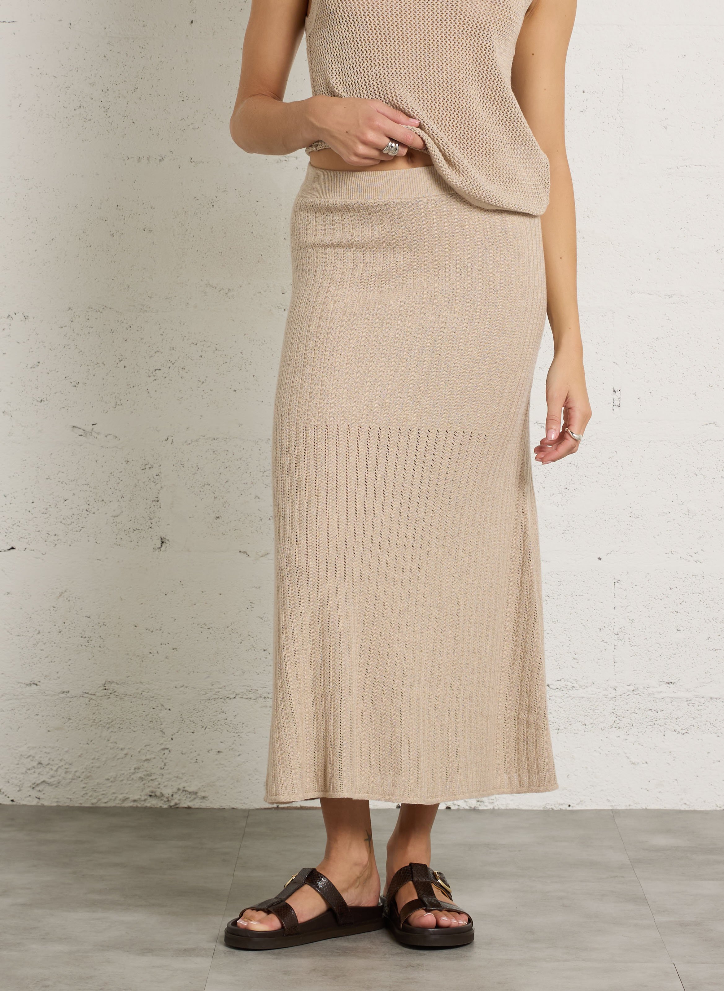 Lange rok van wolmix SUD EXPRESS