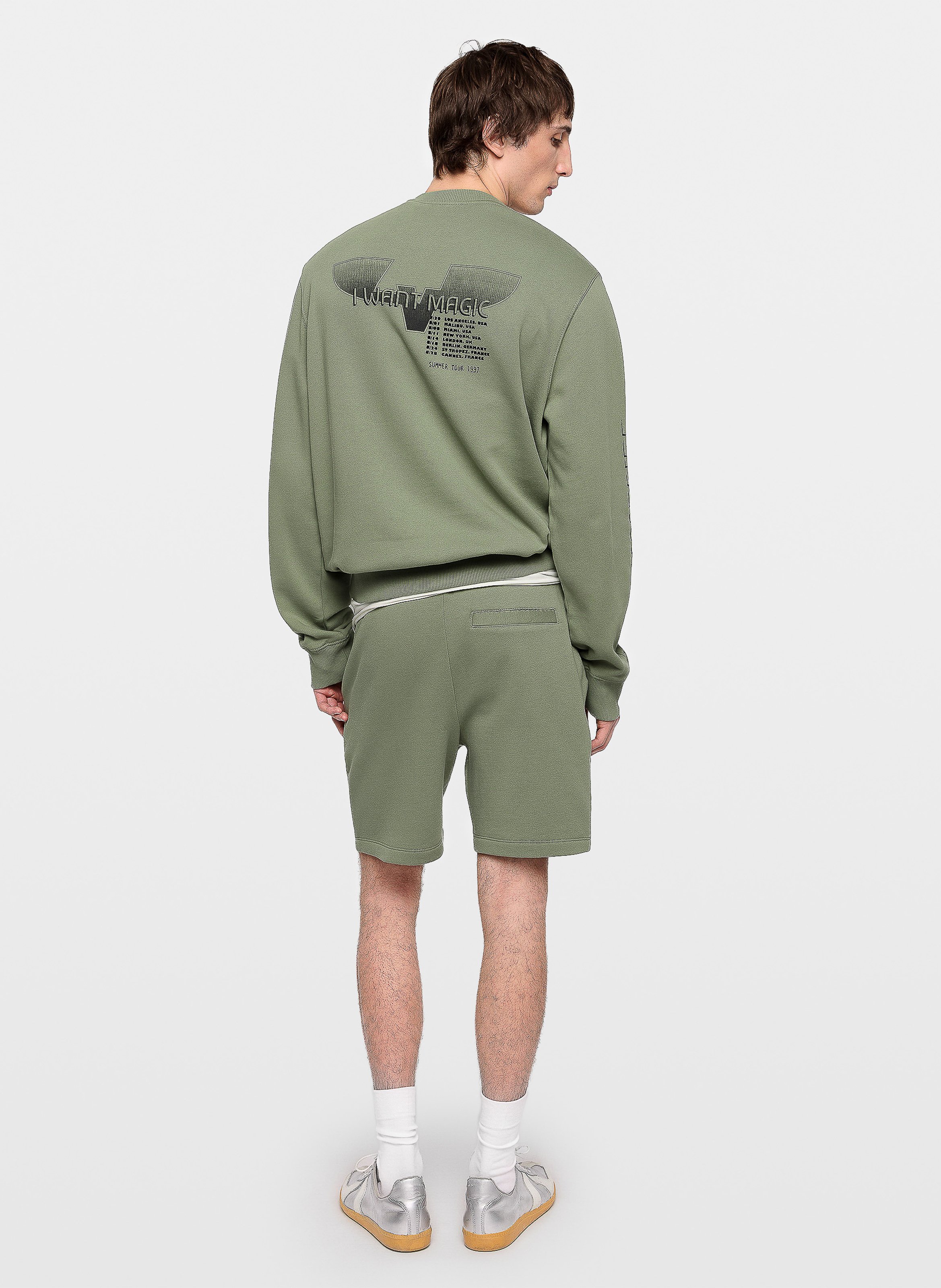 Short en coton bio ZADIG&VOLTAIRE Vert