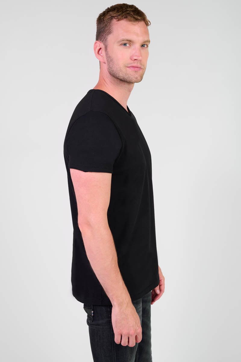 Tommy Badge T-shirt LE TEMPS DES CERISES Black