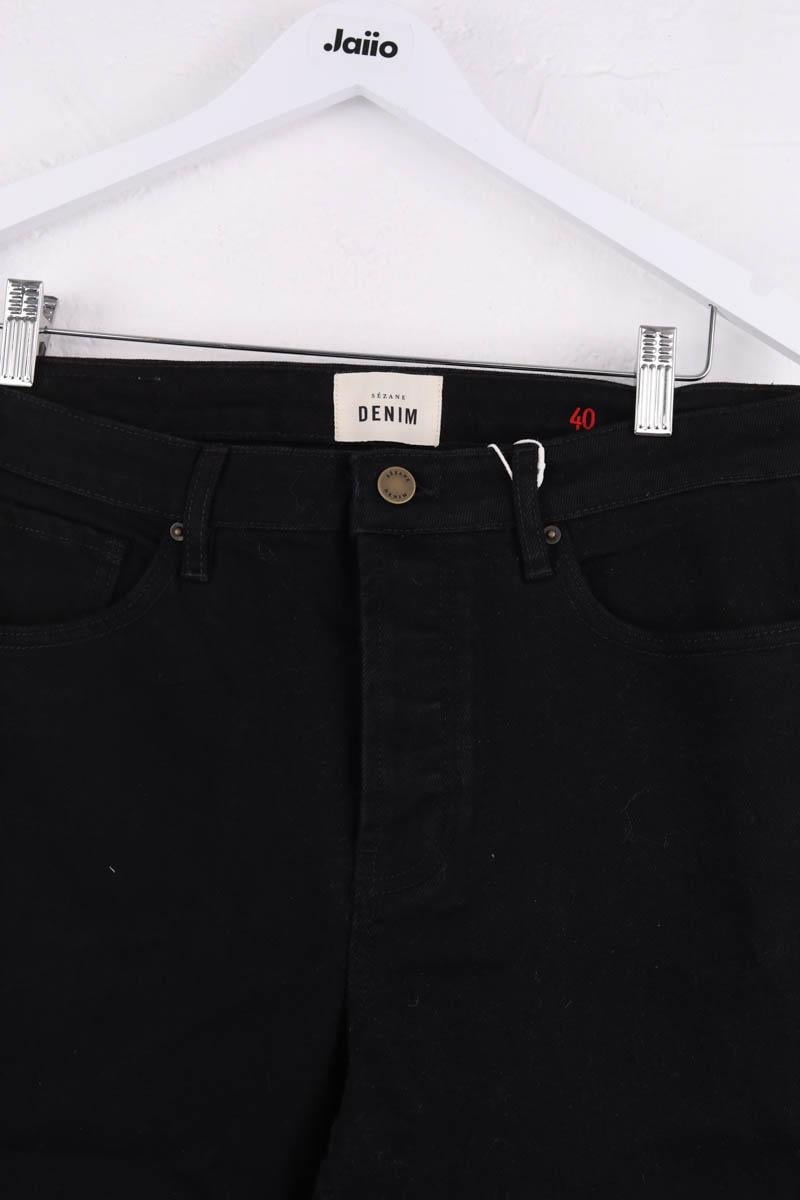 Jean droit SEZANE - Seconde main Noir