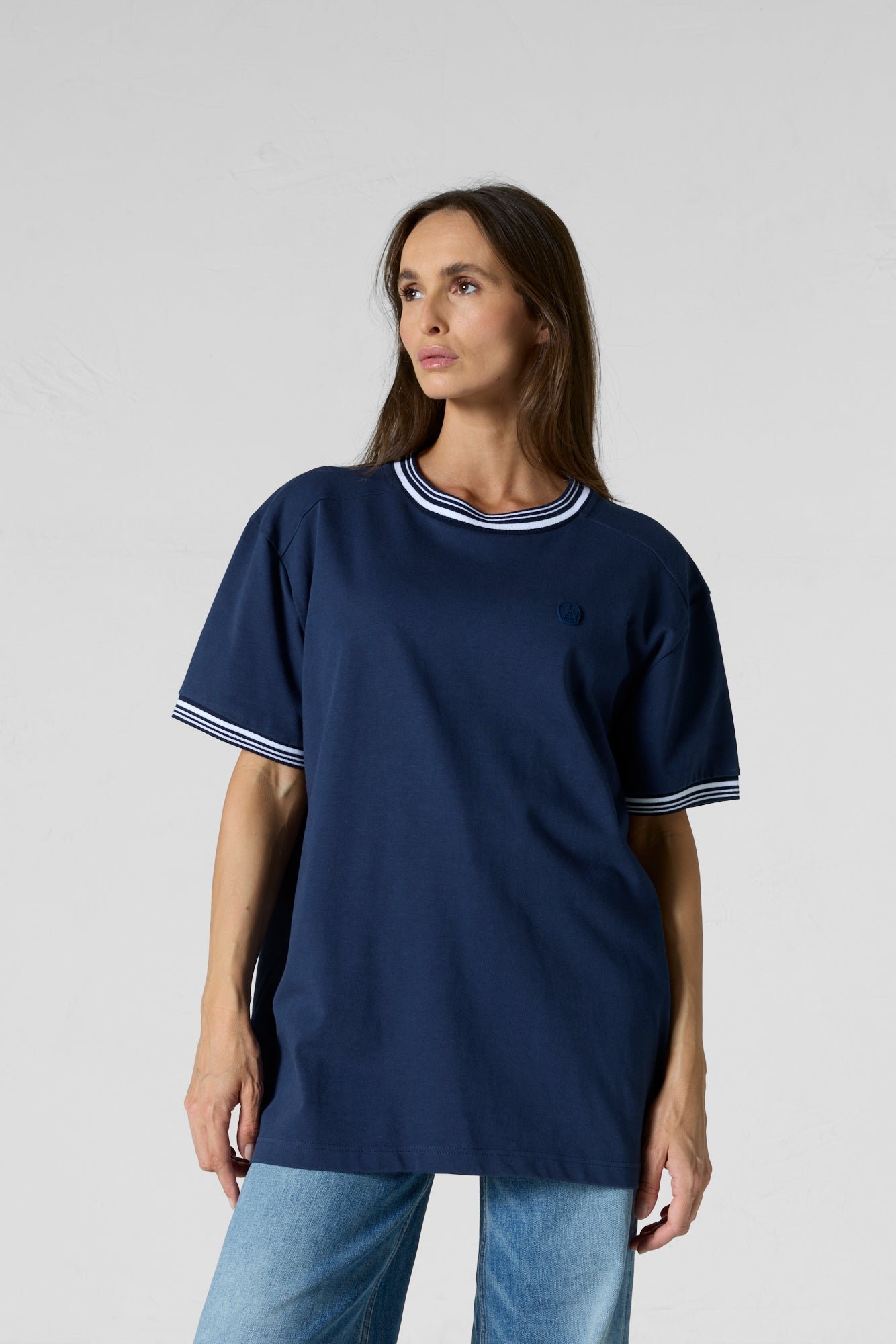 Round neck unisex T-shirt Ley JOTT Blue