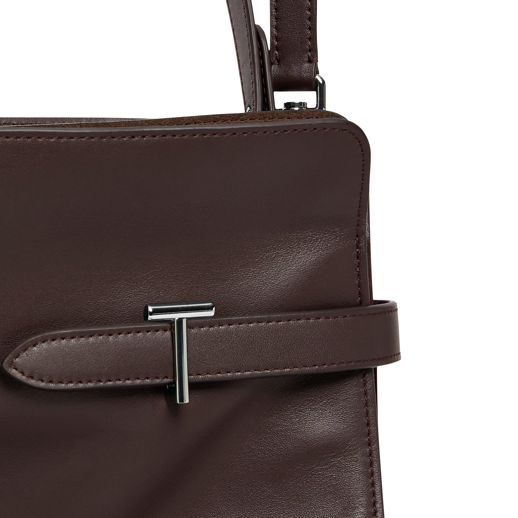 Sac porté épaule en cuir LE TANNEUR Marron