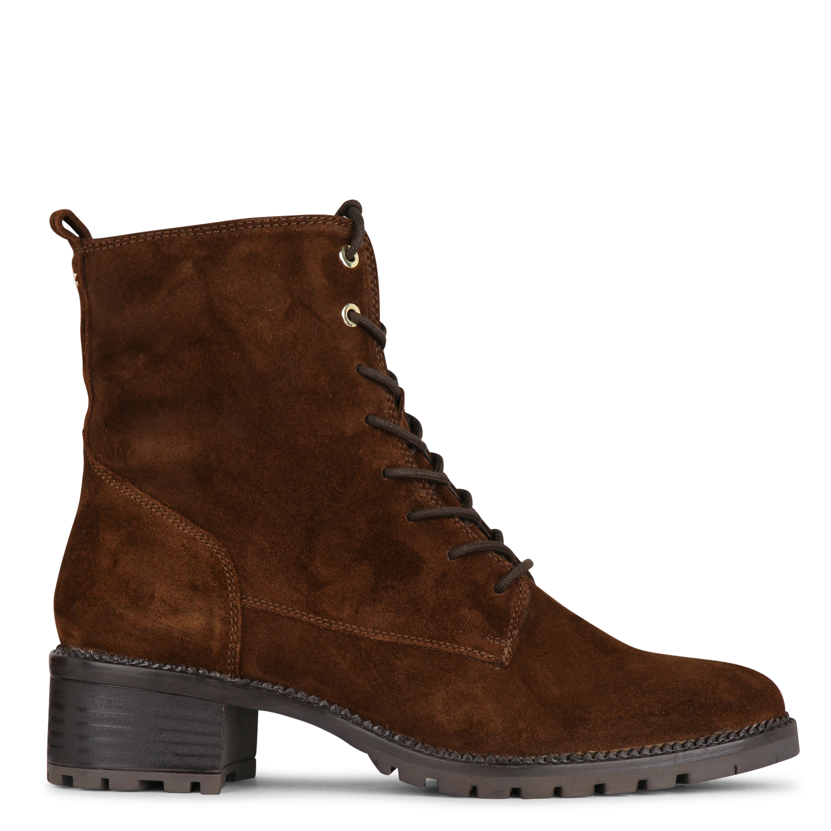 Boots en cuir suédé à lacets BOCAGE