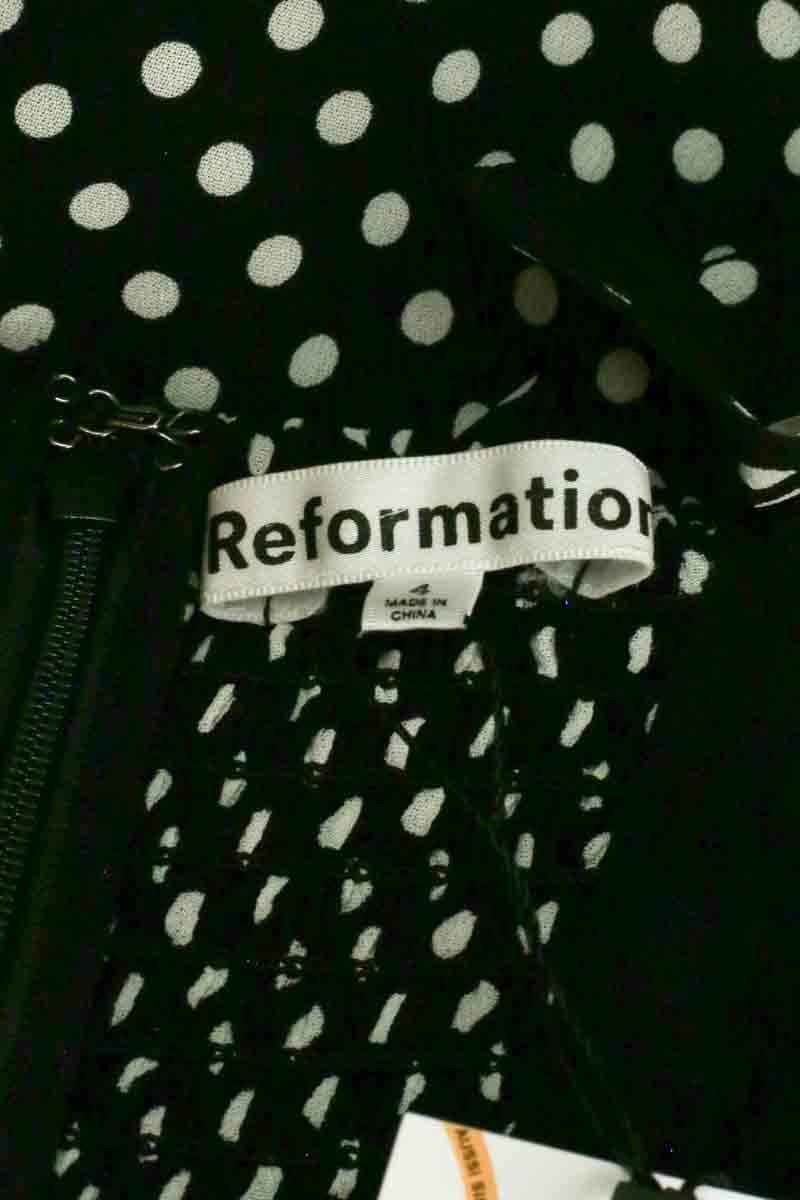 Robe REFORMATION - Seconde Main Noir