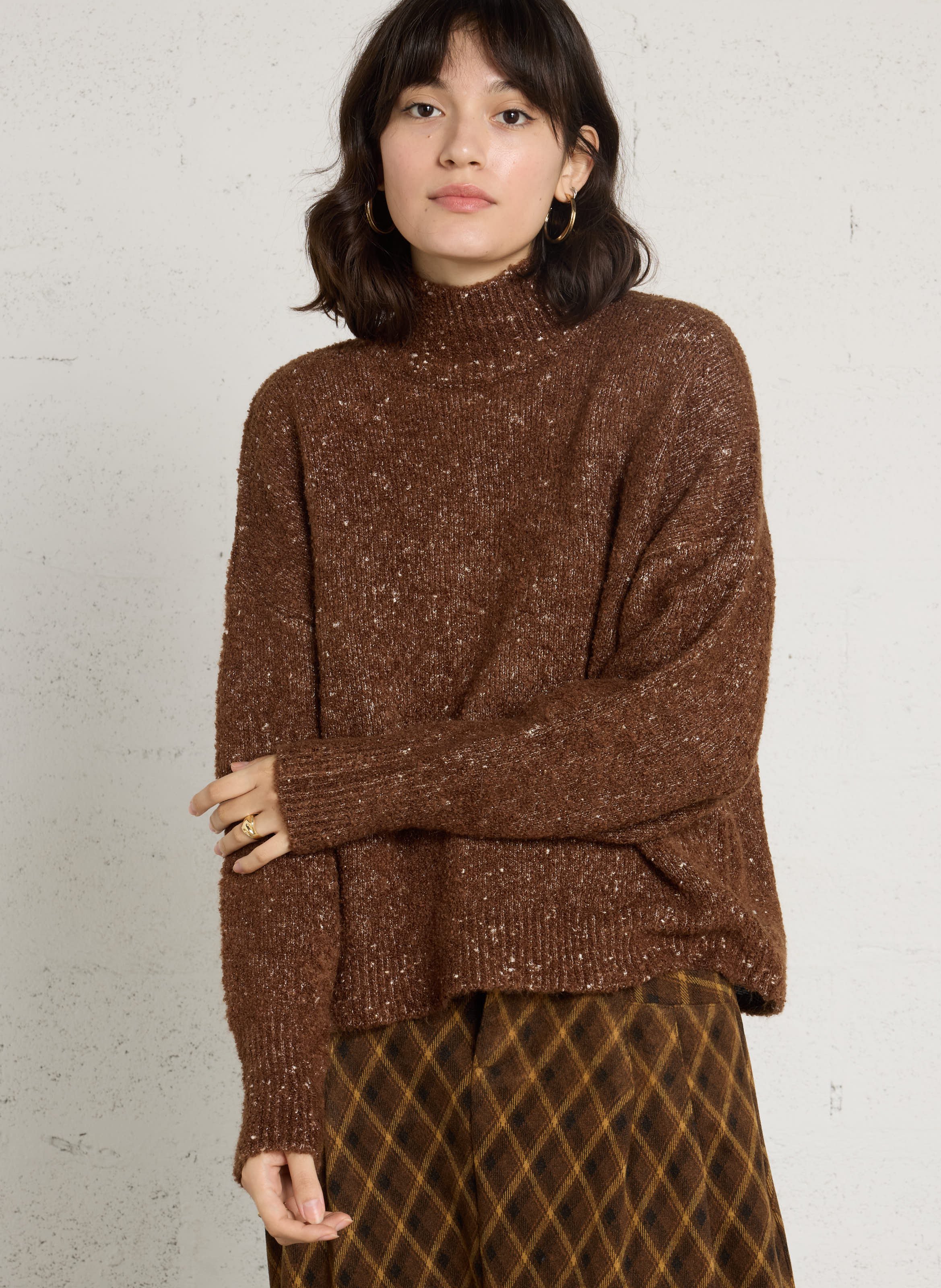 Nyx Pullover LE TEMPS DES CERISES Braun
