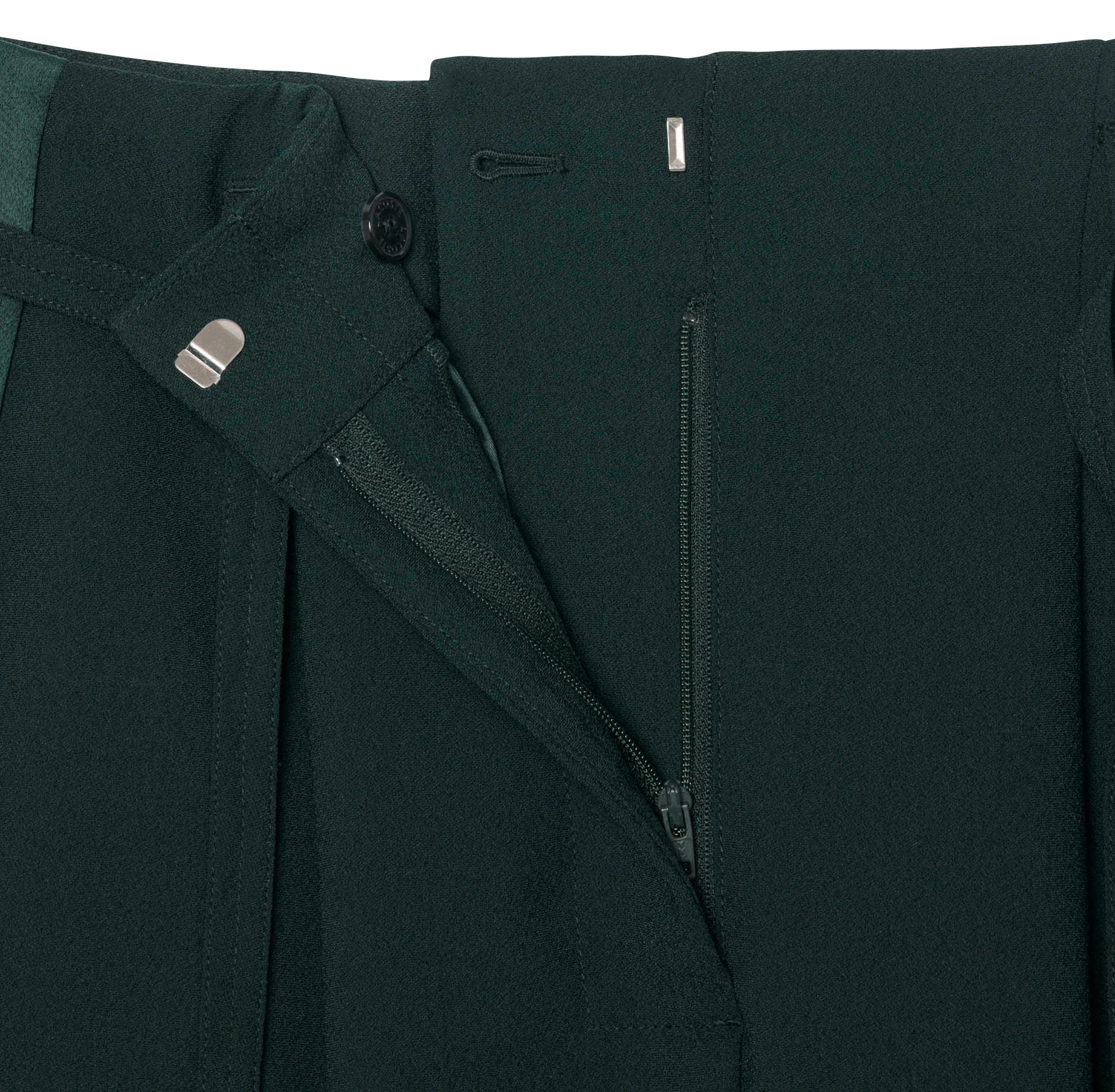Wide-leg trousers with satin stripes LACOSTE Green
