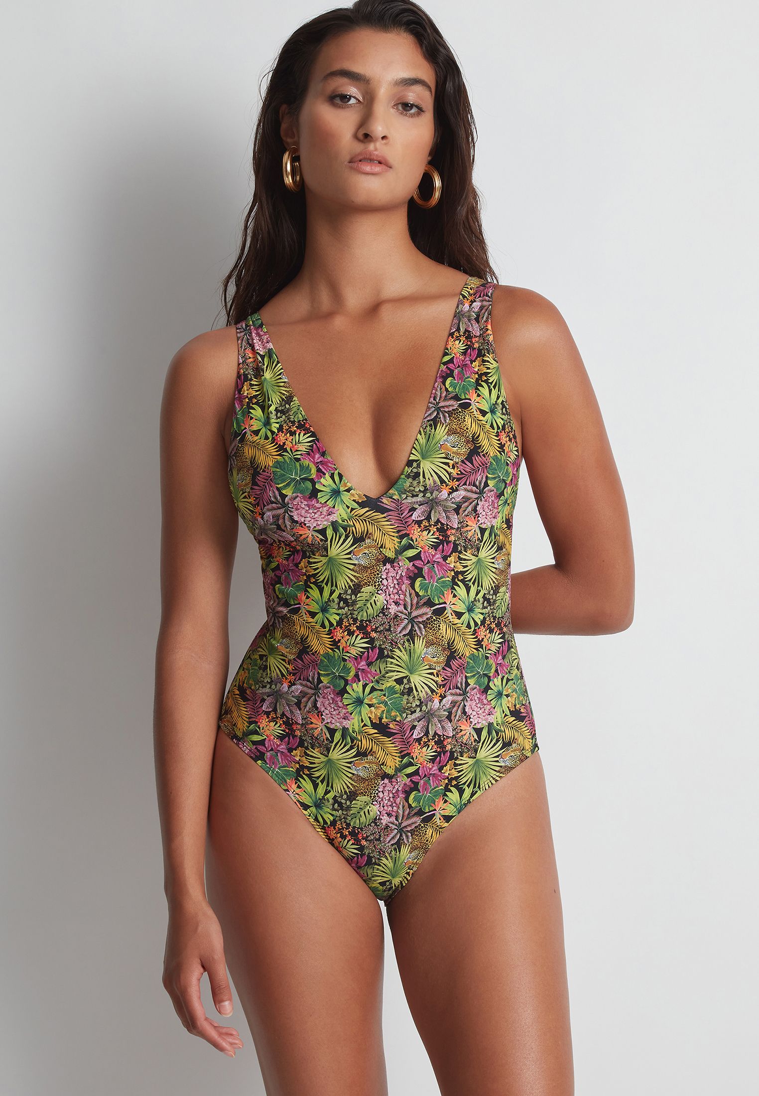 Maillot De Bain Une Pi ce Exotic Fever Deep Forest Aubade Femme