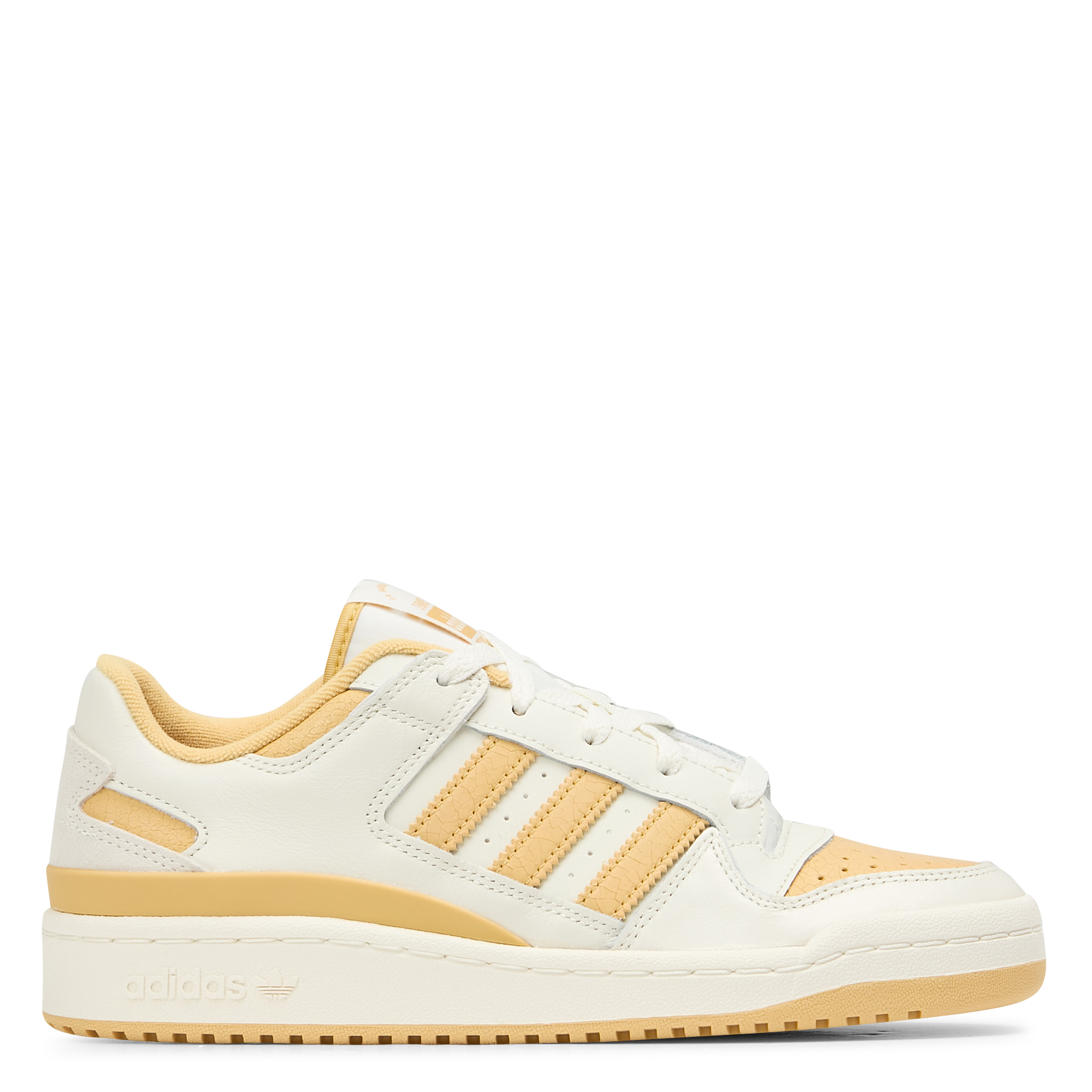 Sneaker aus geknacktem Leder ADIDAS Beige