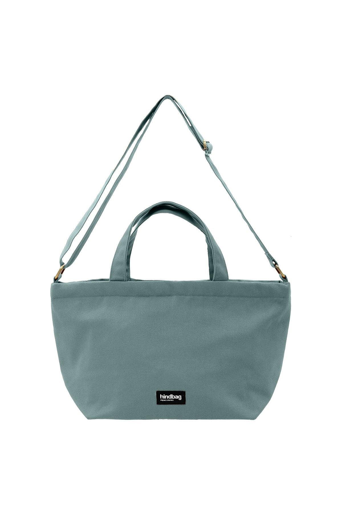 Cotton tote bag ALBA Sauge