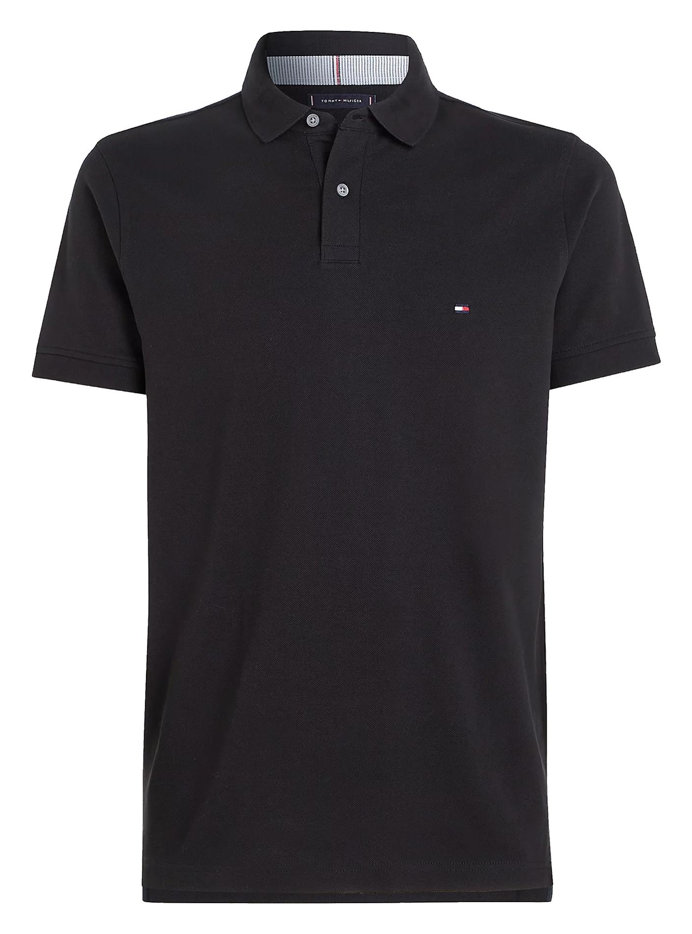 Poloshirt aus Bio-Baumwoll-Mix, Regular Fit  Black