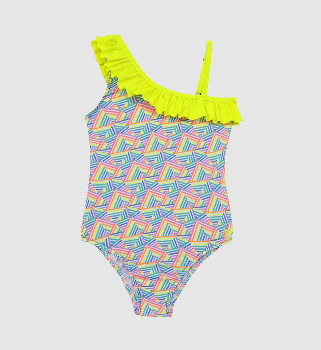 One-piece swimsuit - rainbow mountains GILI'S Multicolored