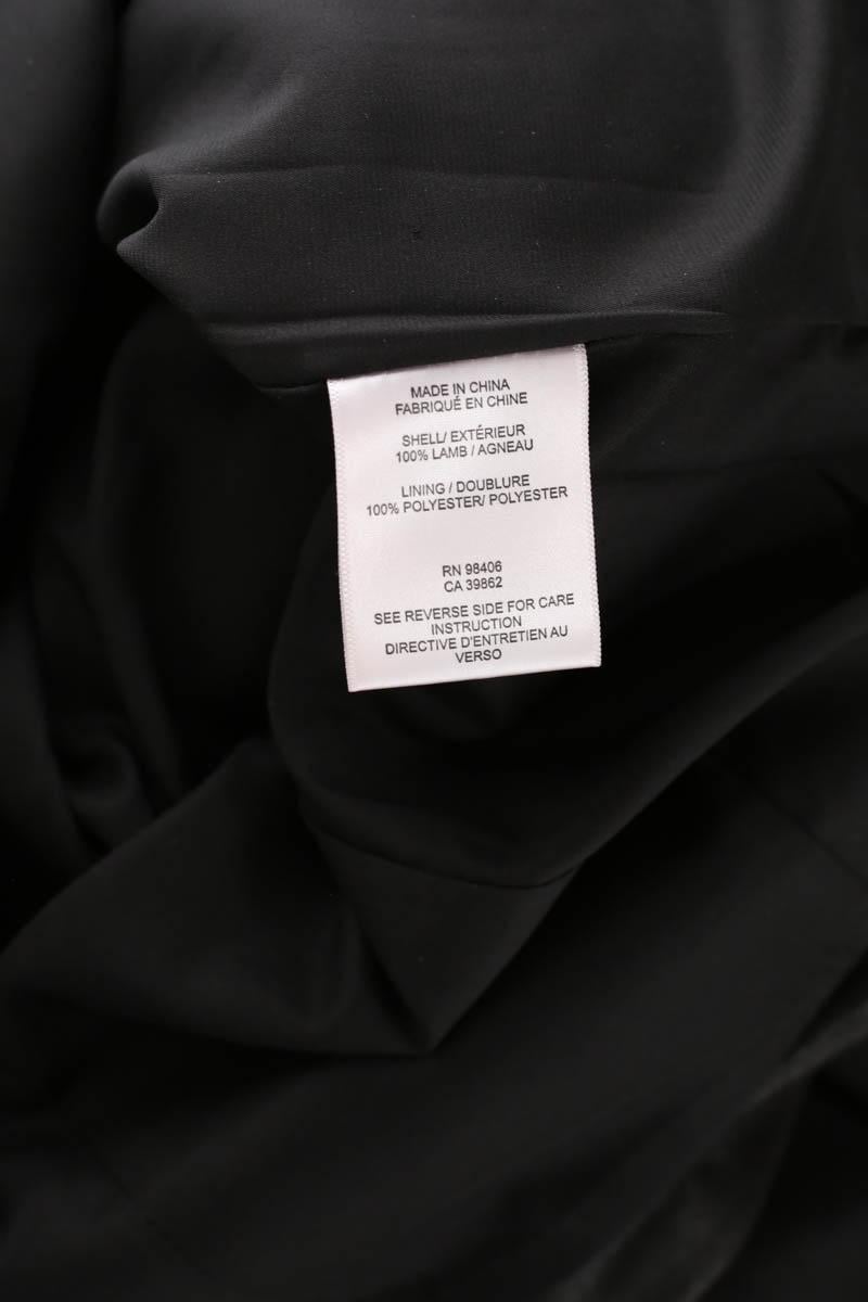 Leather dress THEORY - Seconde Main Black