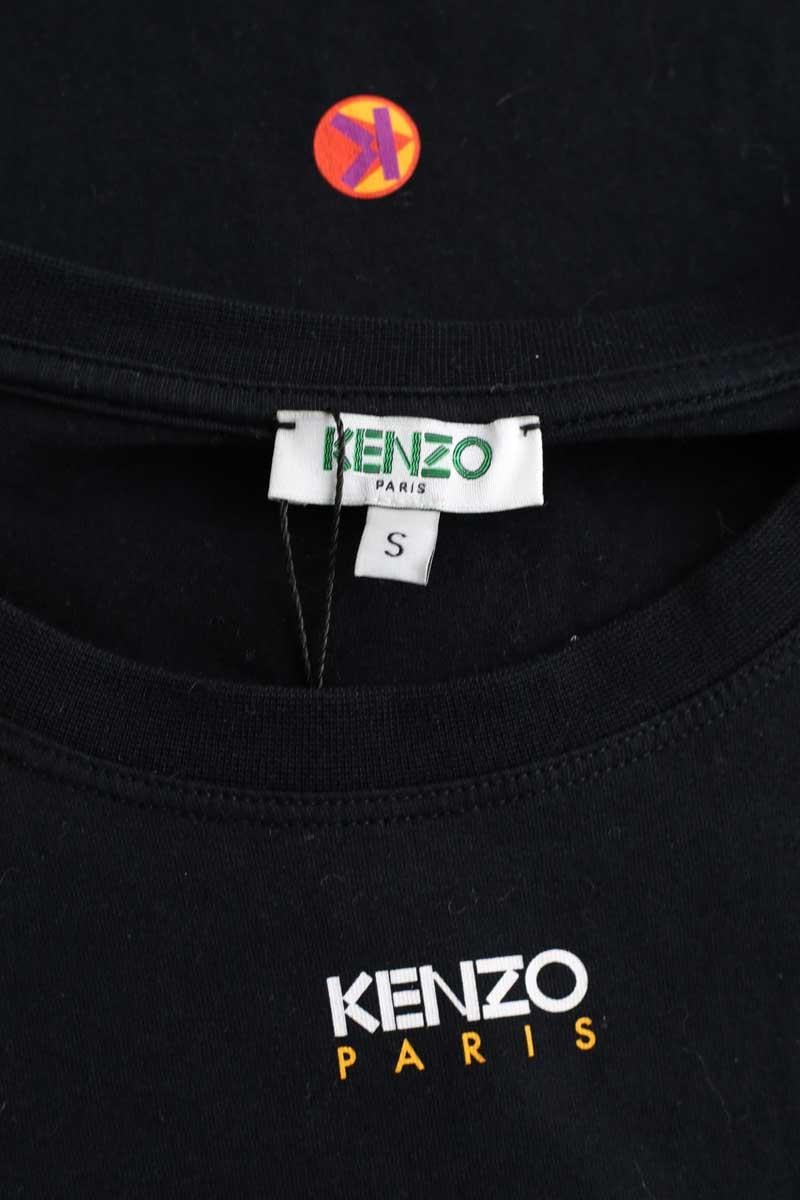 Cotton T-shirt KENZO - SECONDE MAIN Blue