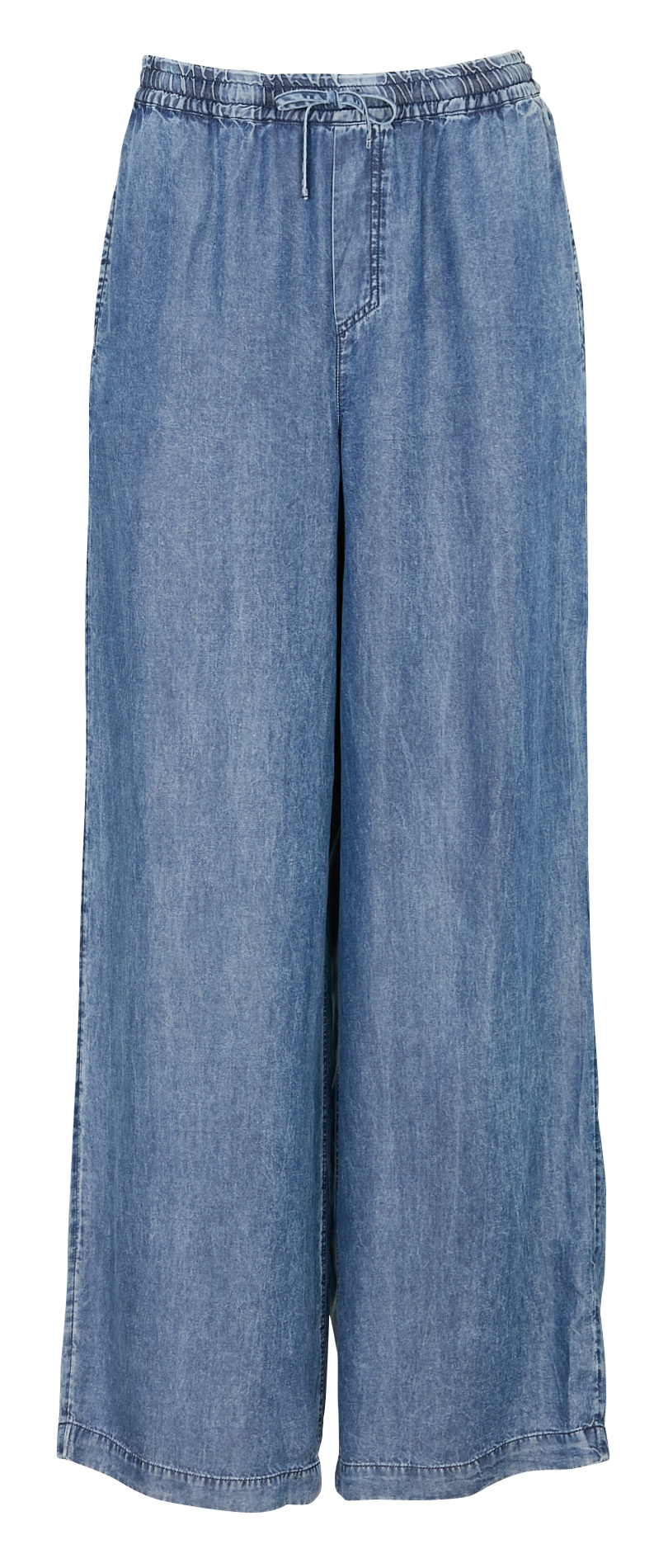 Weite Hose in Jeans-Optik IKKS Blau