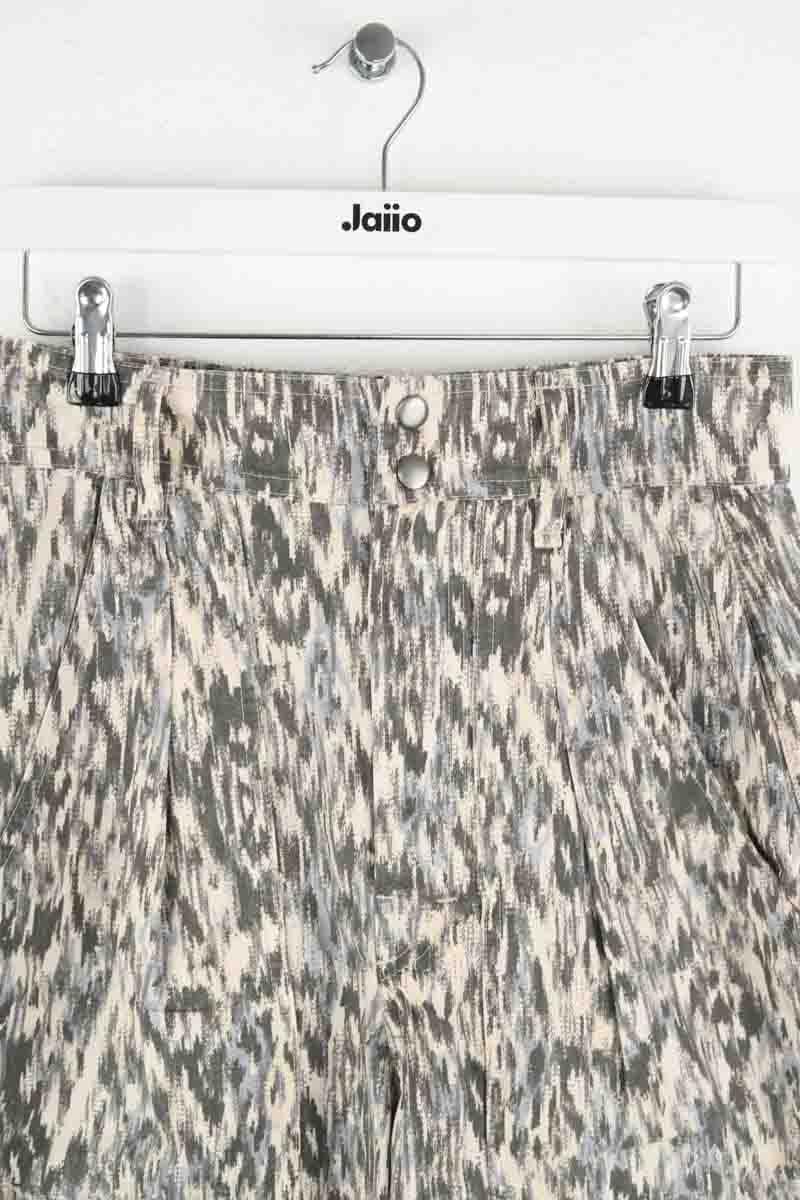 Slim-fit cotton cargo pants ISABEL MARANT ÉTOILE - SECONDE MAIN Multicolored