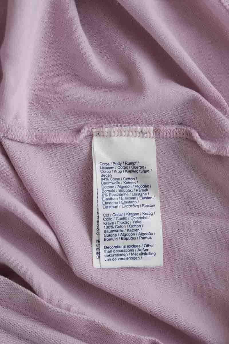 Cotton dress LACOSTE - SECONDE MAIN Purple